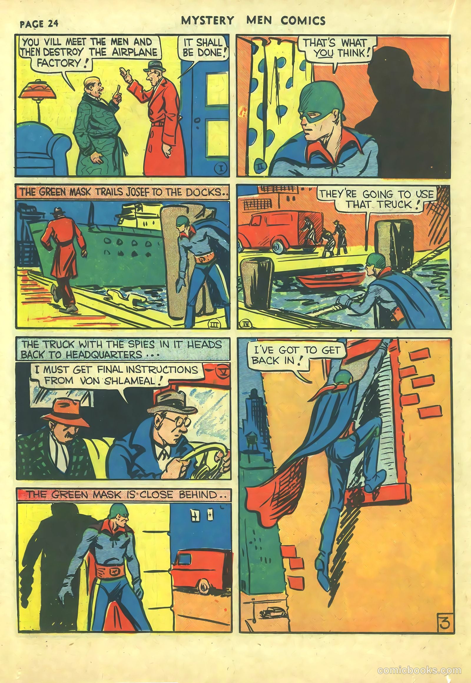 The Green Mask #2 (1940) — page 32 of 66