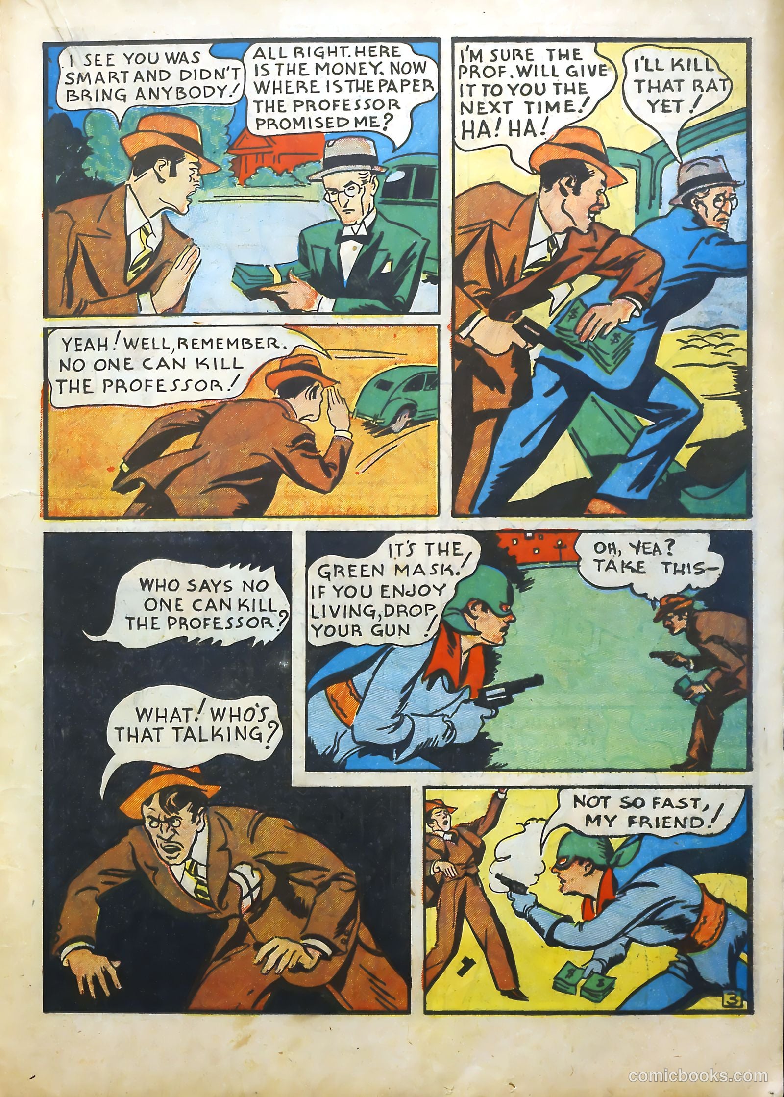 The Green Mask #2 (1940) — page 40 of 66