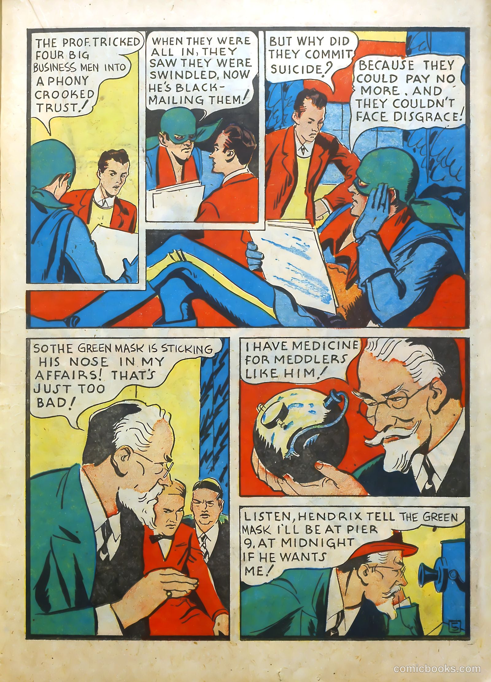 The Green Mask #2 (1940) — page 42 of 66