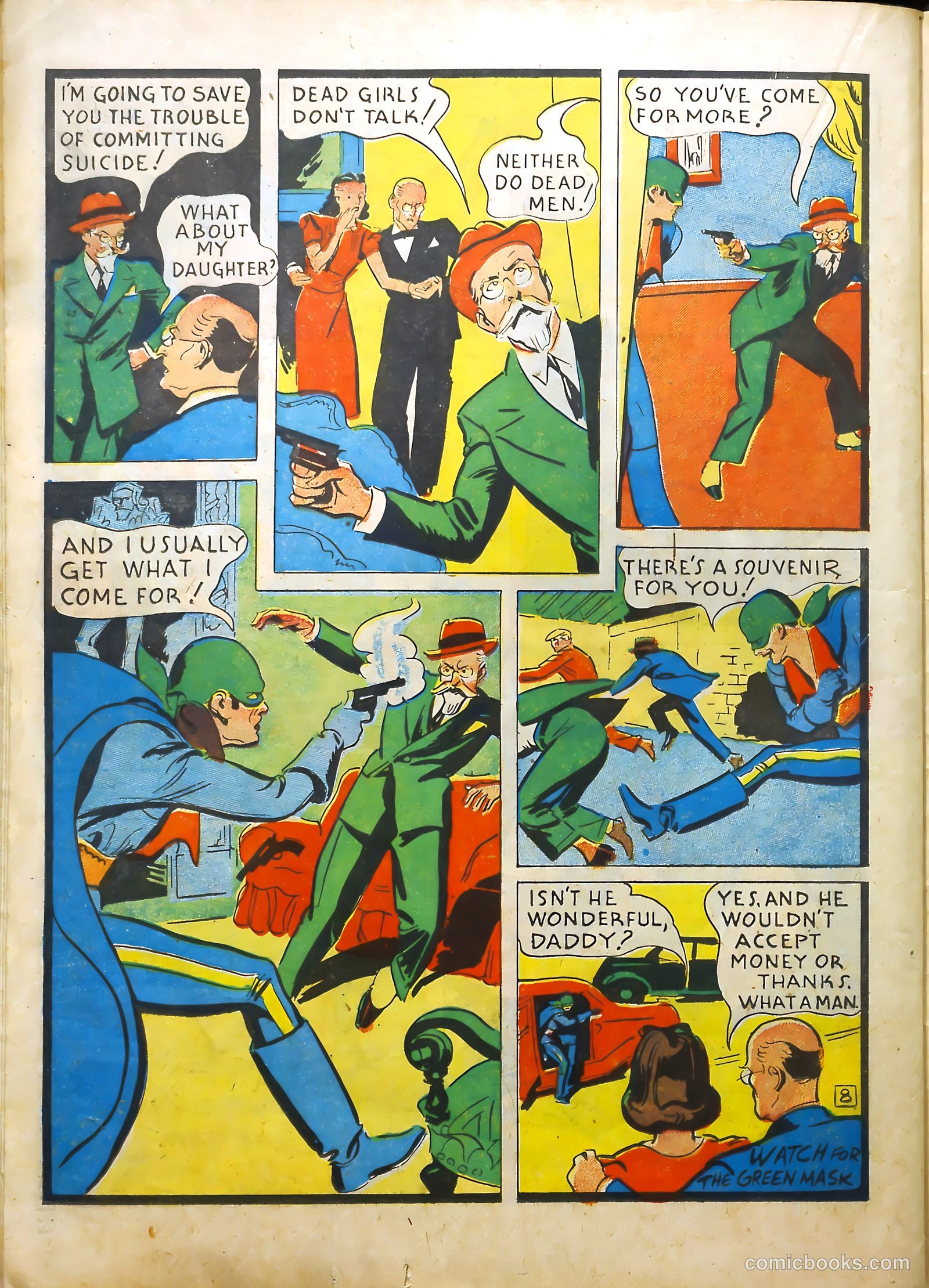 The Green Mask #2 (1940) — page 45 of 66