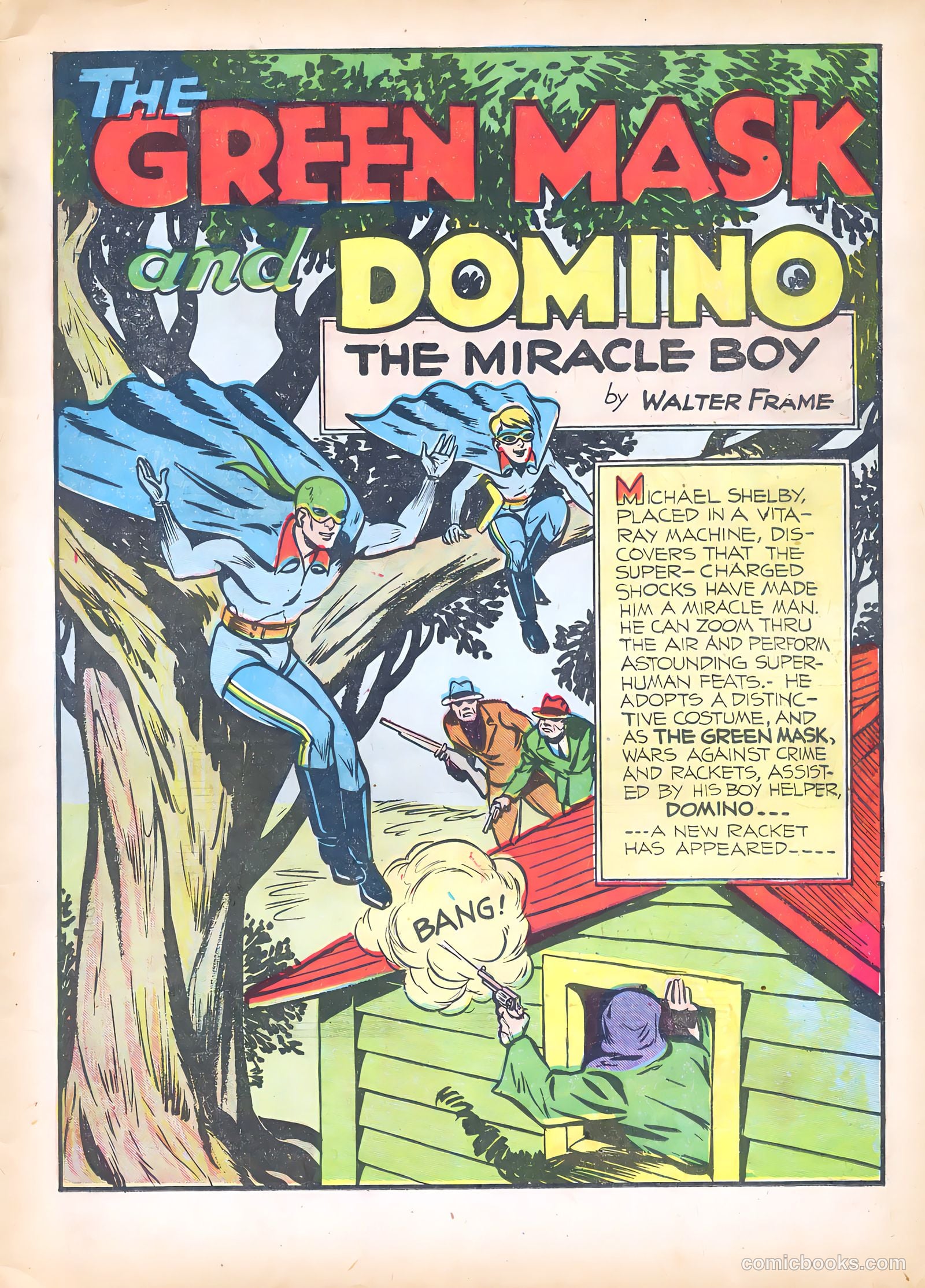 The Green Mask #3 (1940) — page 3 of 67