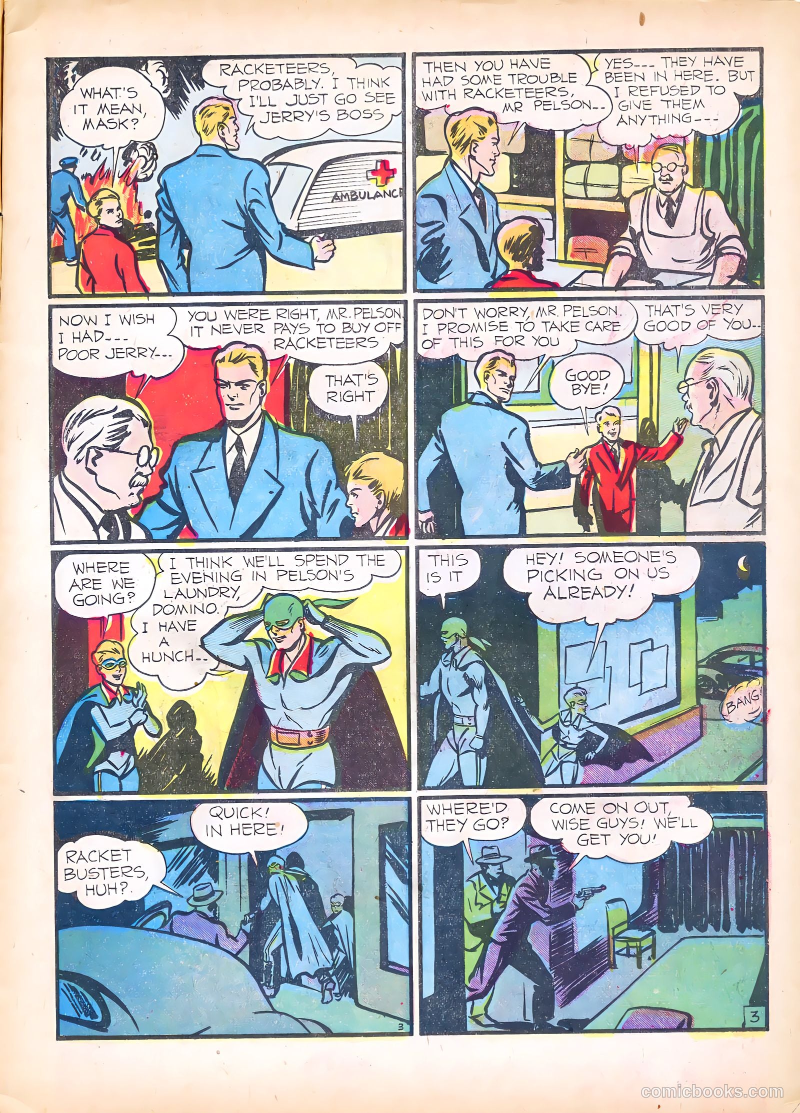 The Green Mask #3 (1940) — page 5 of 67