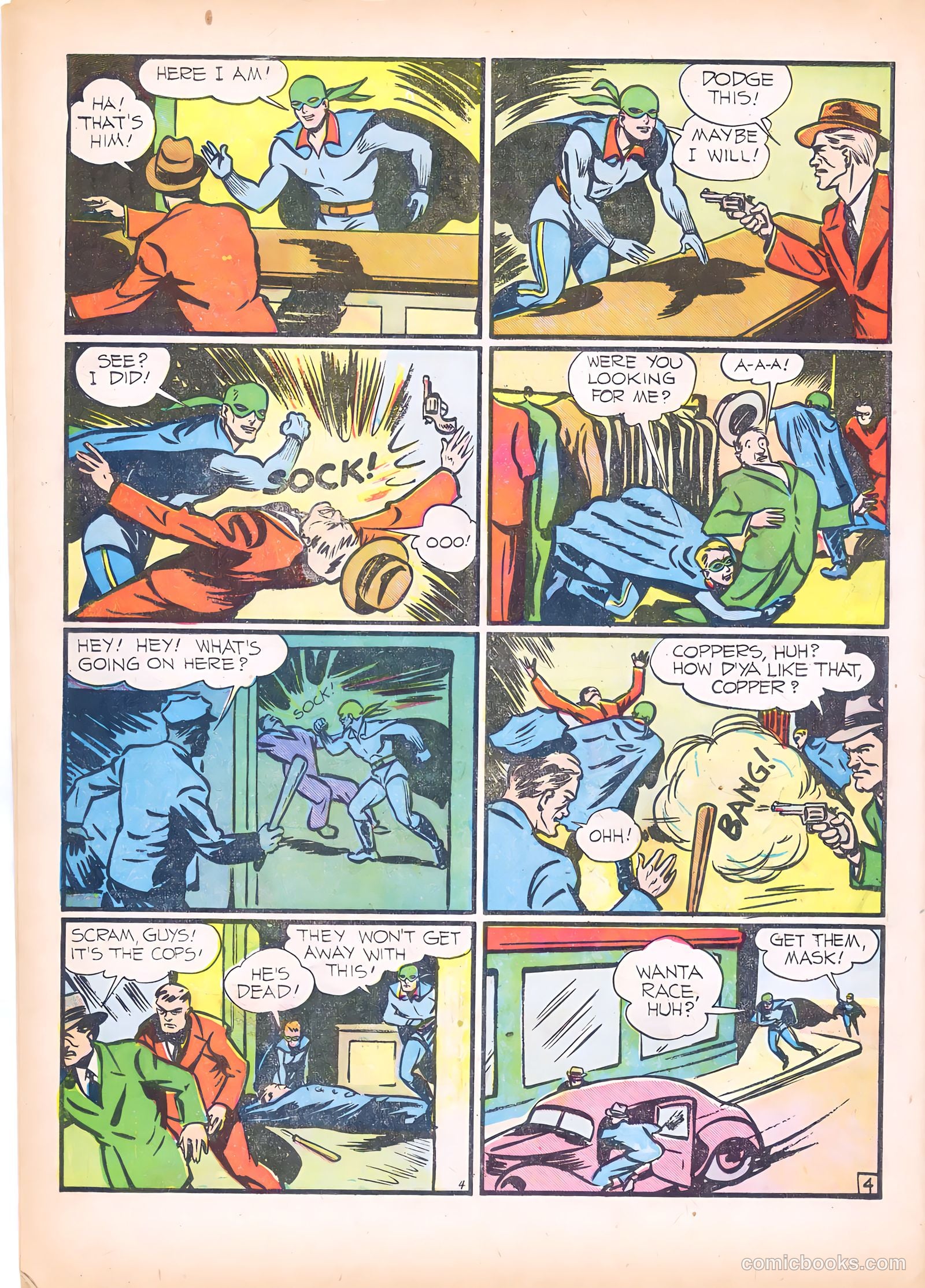 The Green Mask #3 (1940) — page 6 of 67