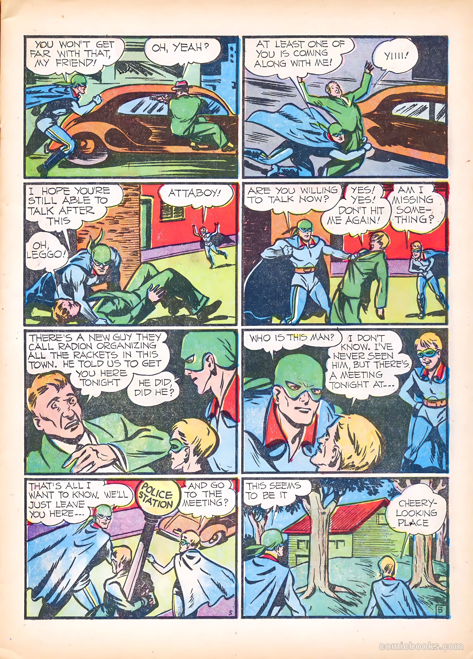 The Green Mask #3 (1940) — page 7 of 67