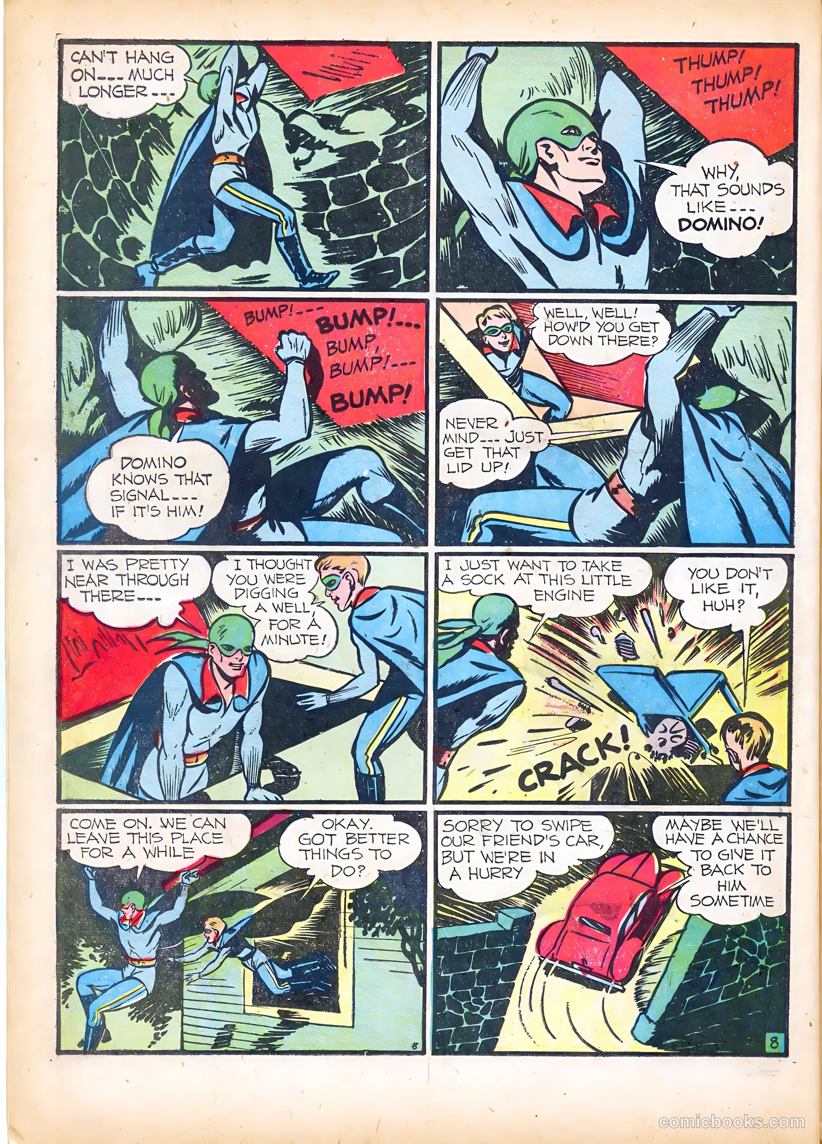 The Green Mask #3 (1940) — page 10 of 67