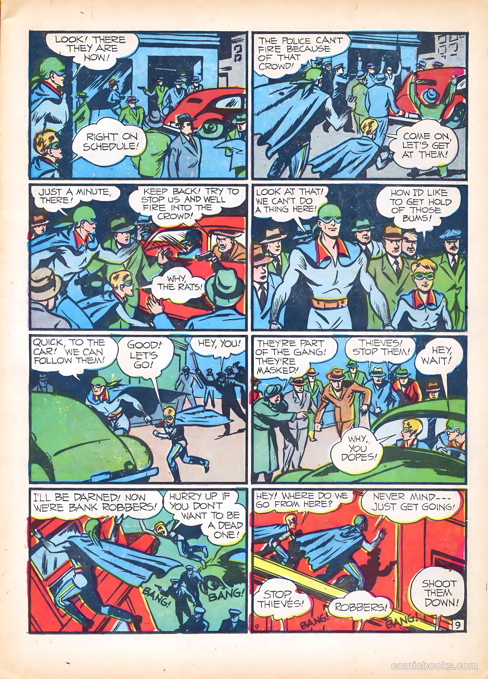 The Green Mask #3 (1940) — page 11 of 67