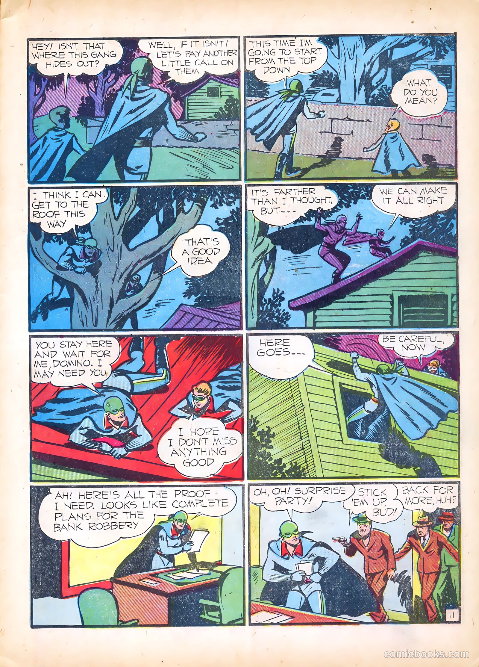 The Green Mask #3 (1940) — page 13 of 67