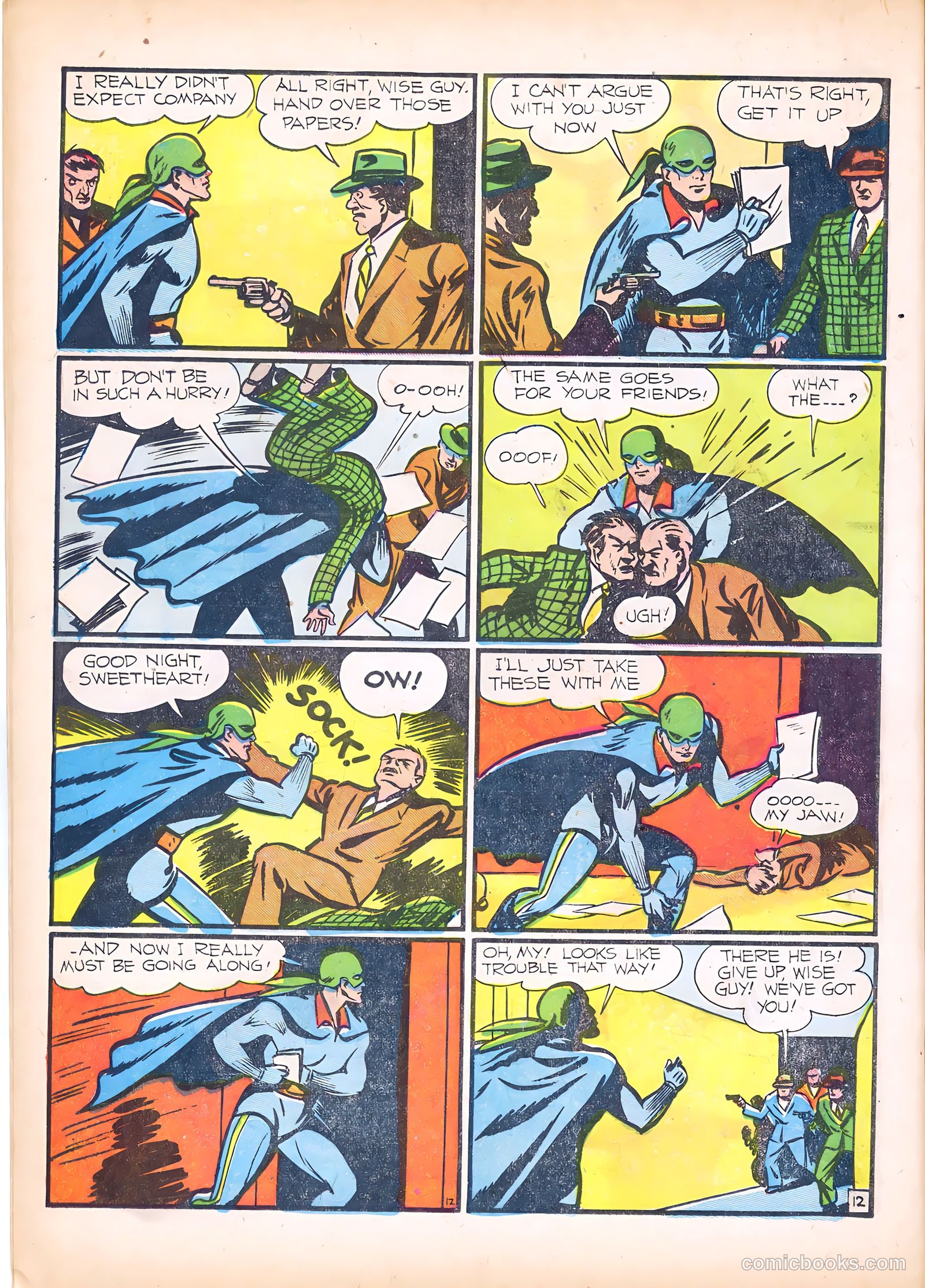 The Green Mask #3 (1940) — page 14 of 67