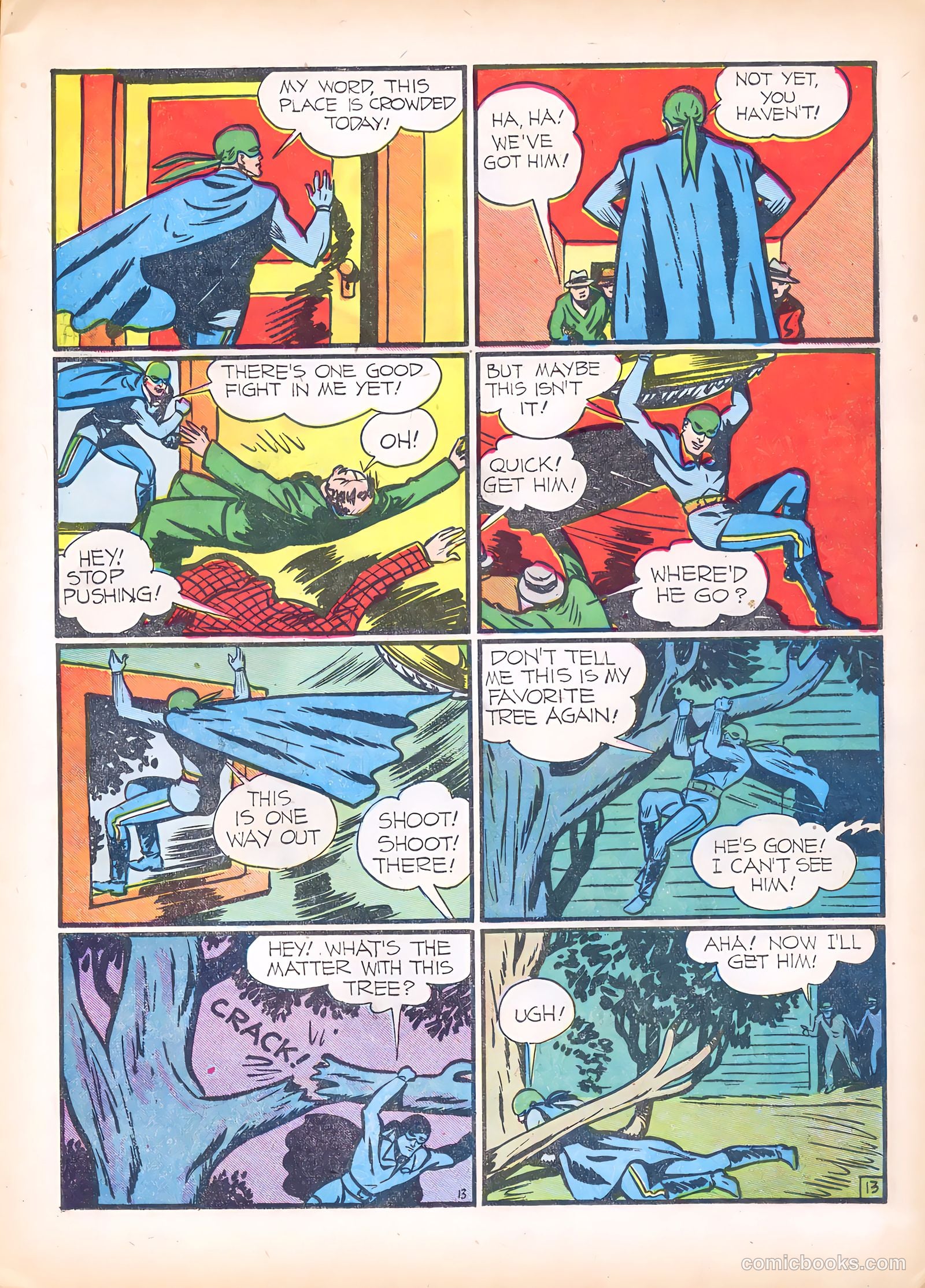 The Green Mask #3 (1940) — page 15 of 67