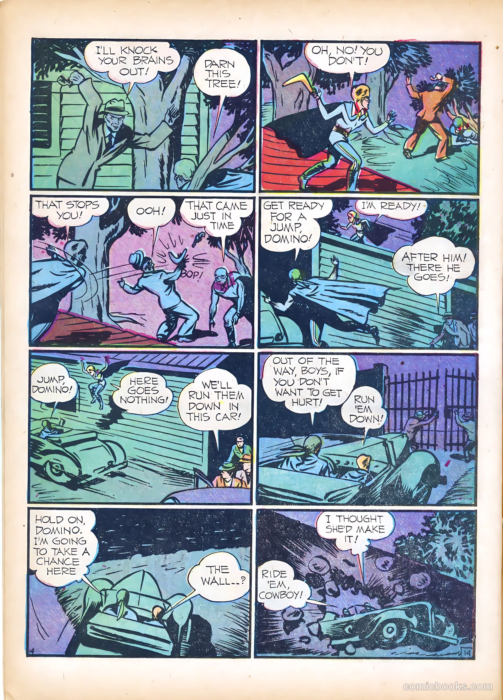 The Green Mask #3 (1940) — page 16 of 67