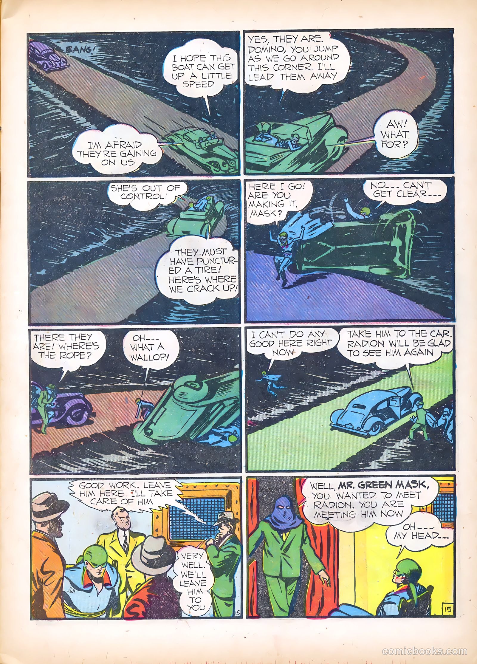 The Green Mask #3 (1940) — page 17 of 67