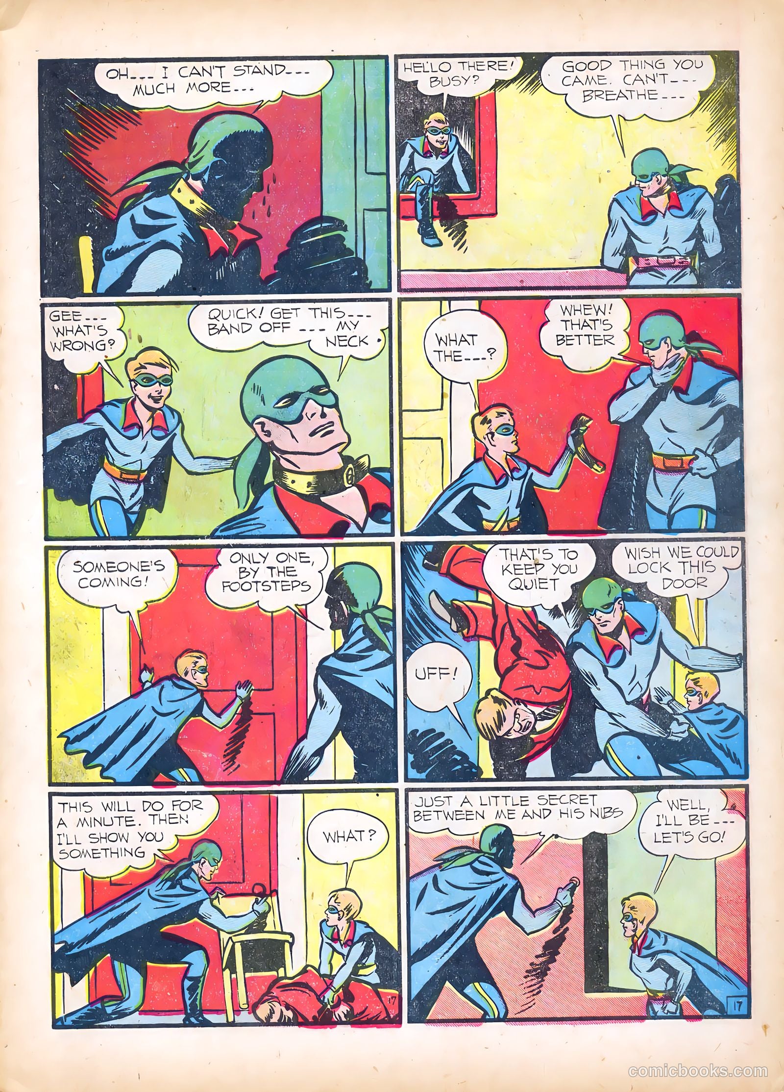 The Green Mask #3 (1940) — page 19 of 67