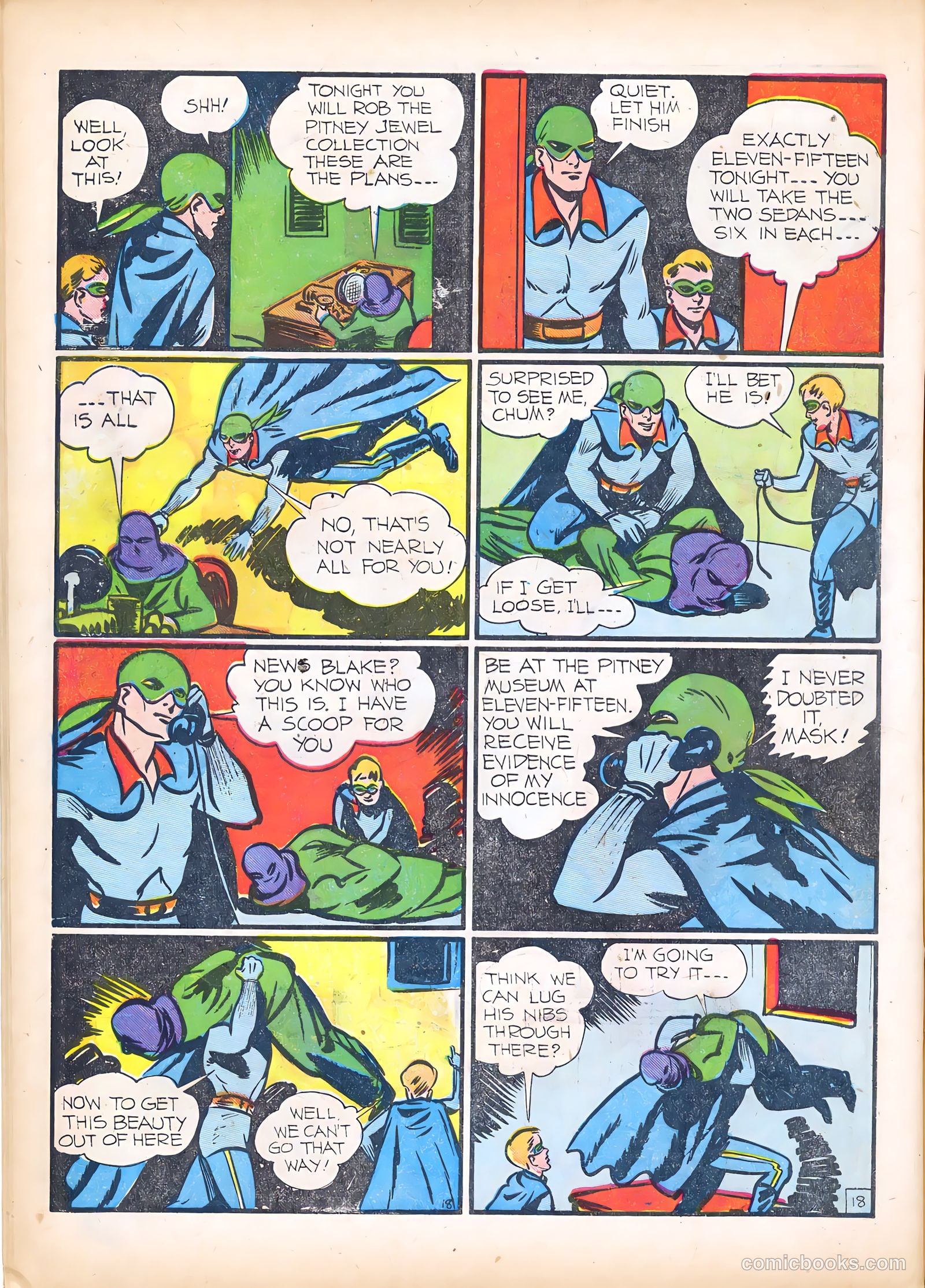 The Green Mask #3 (1940) — page 20 of 67