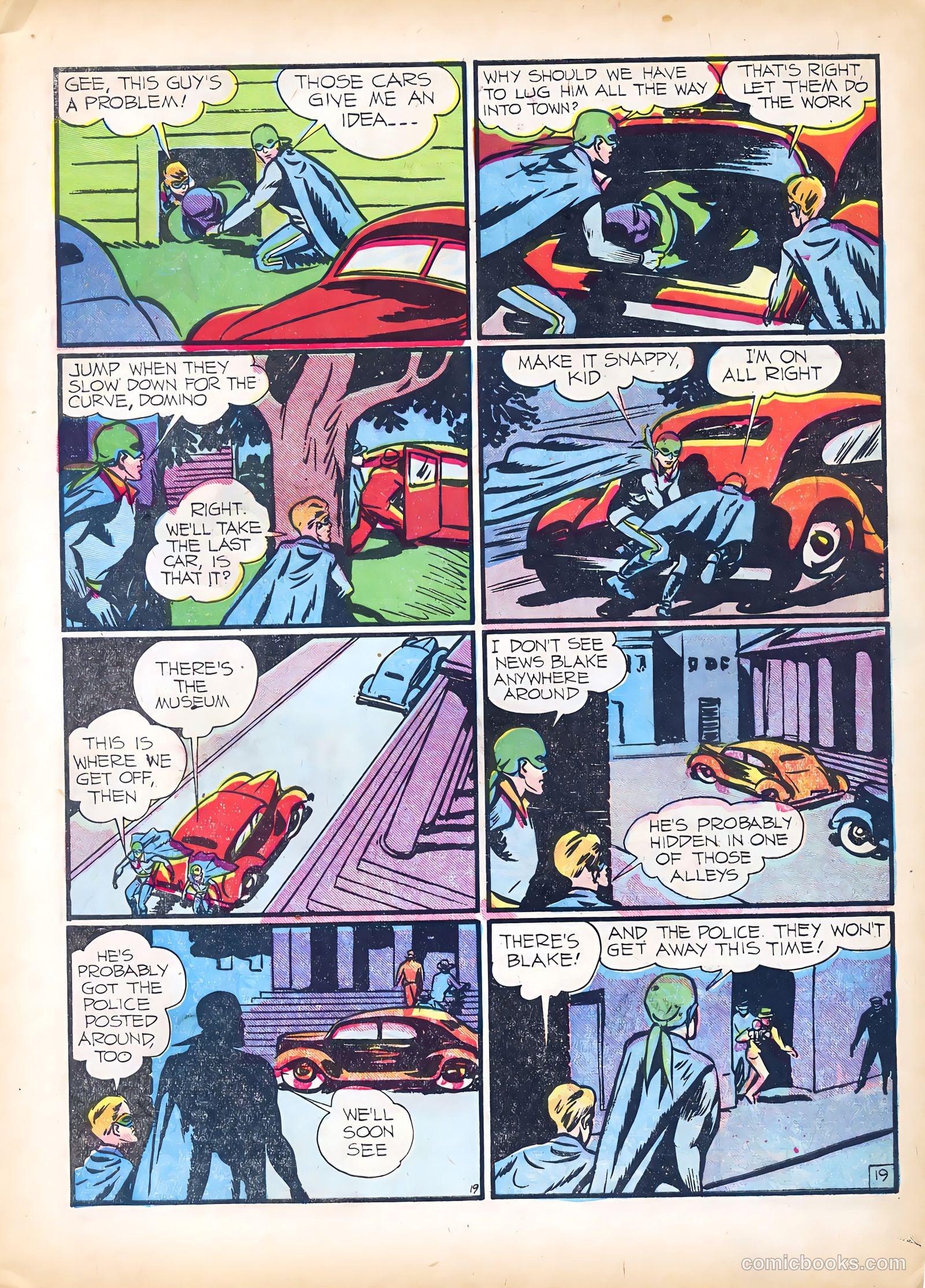 The Green Mask #3 (1940) — page 21 of 67