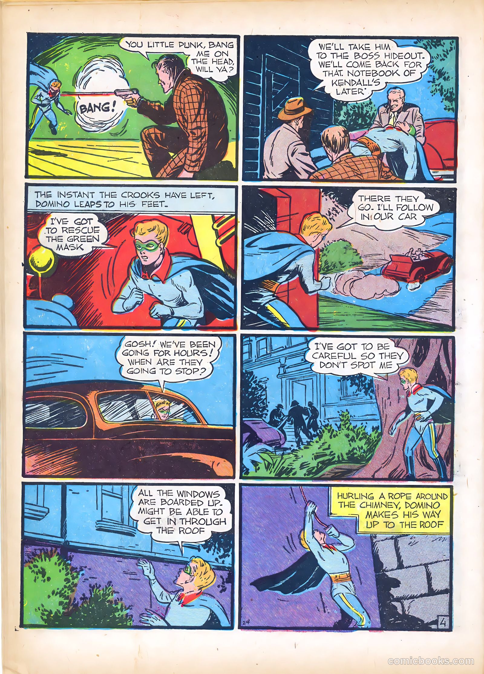 The Green Mask #3 (1940) — page 26 of 67