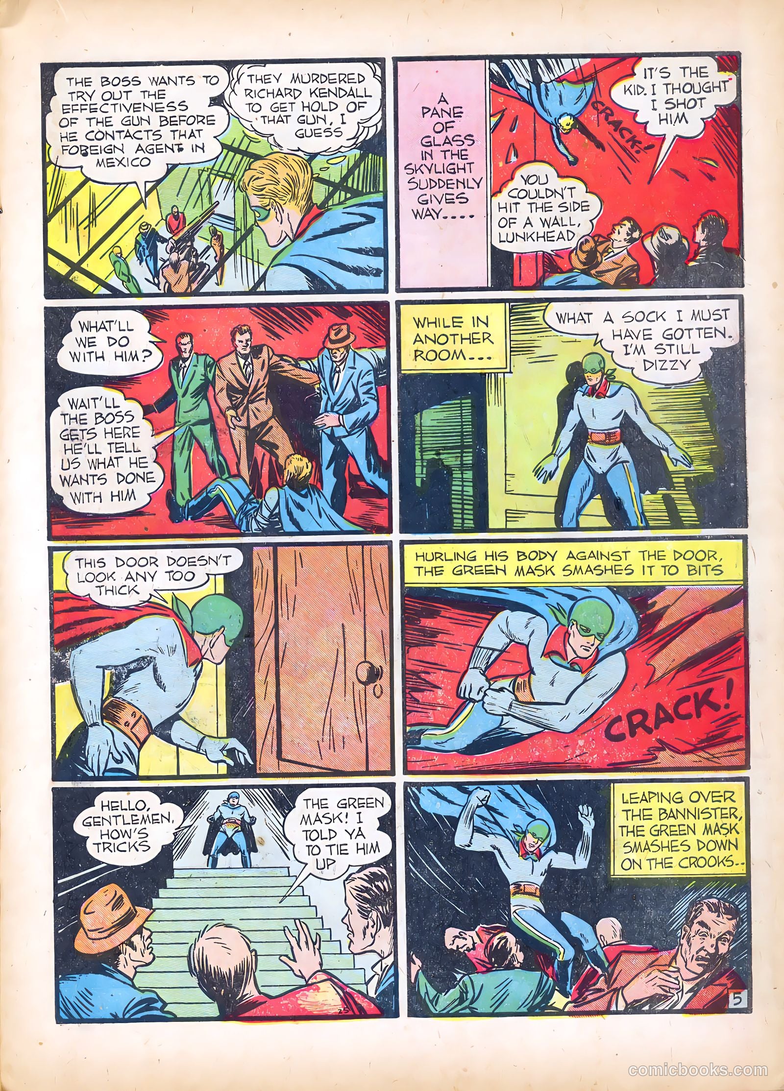 The Green Mask #3 (1940) — page 27 of 67