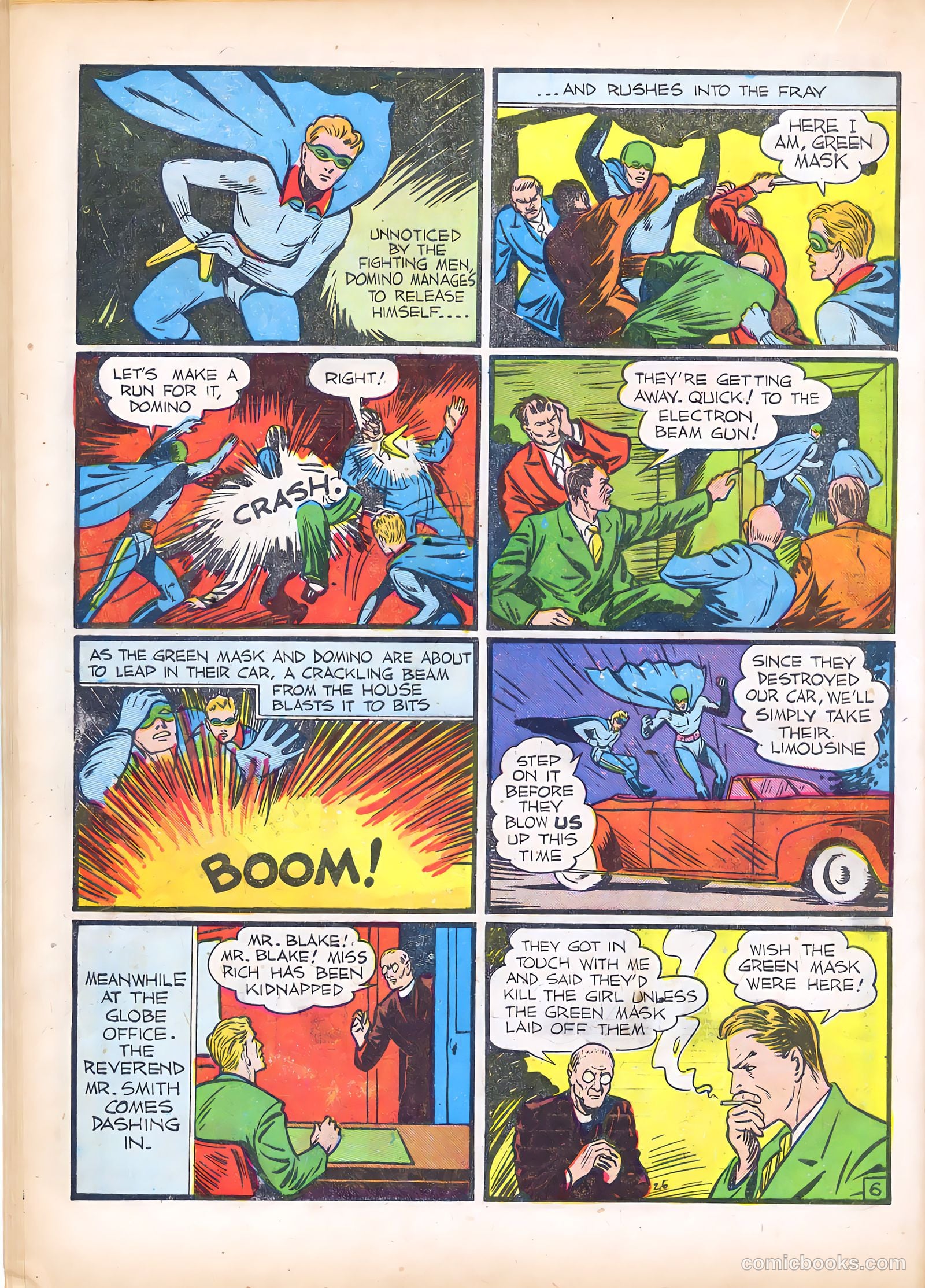 The Green Mask #3 (1940) — page 28 of 67