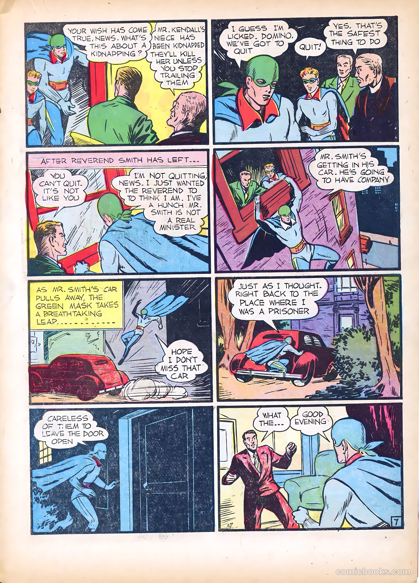 The Green Mask #3 (1940) — page 29 of 67