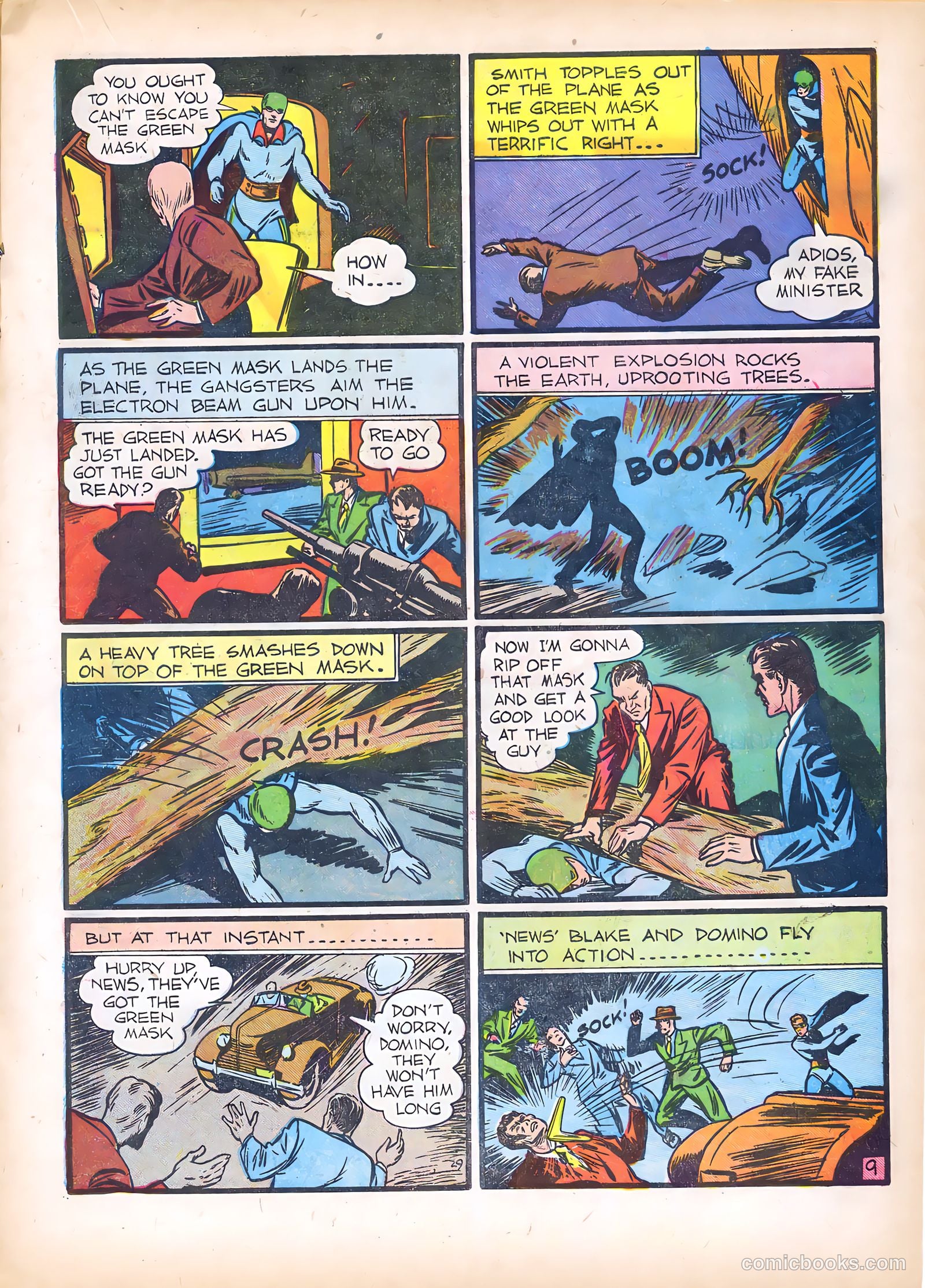 The Green Mask #3 (1940) — page 31 of 67