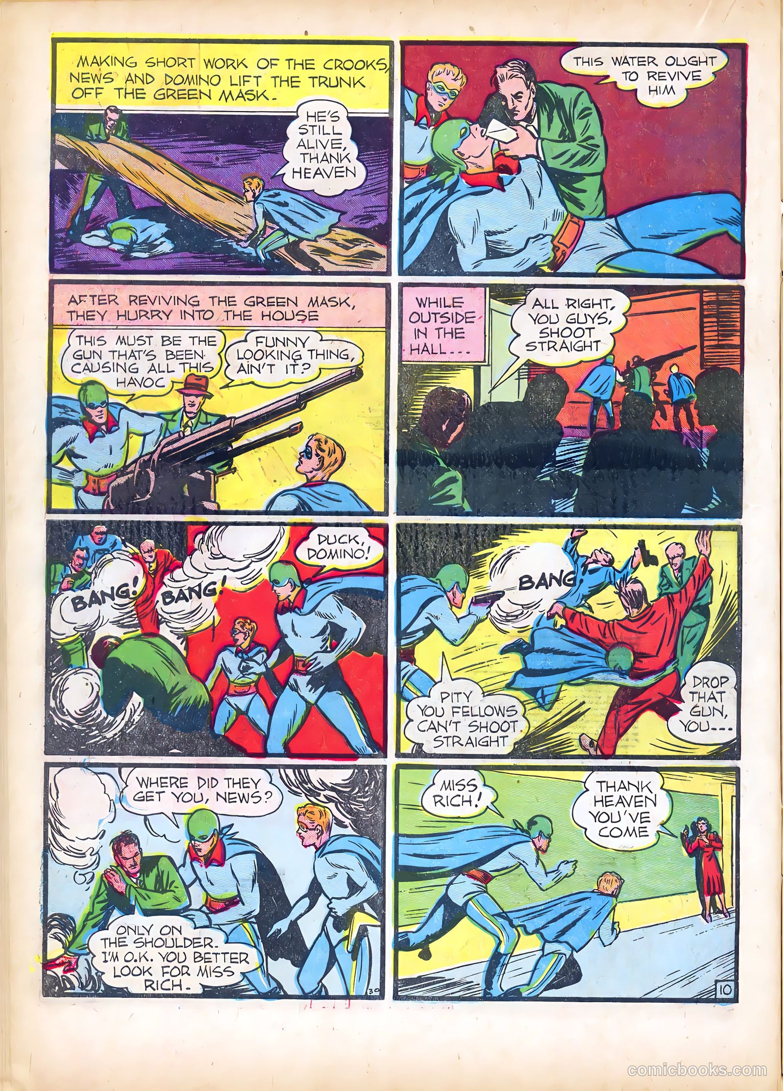 The Green Mask #3 (1940) — page 32 of 67