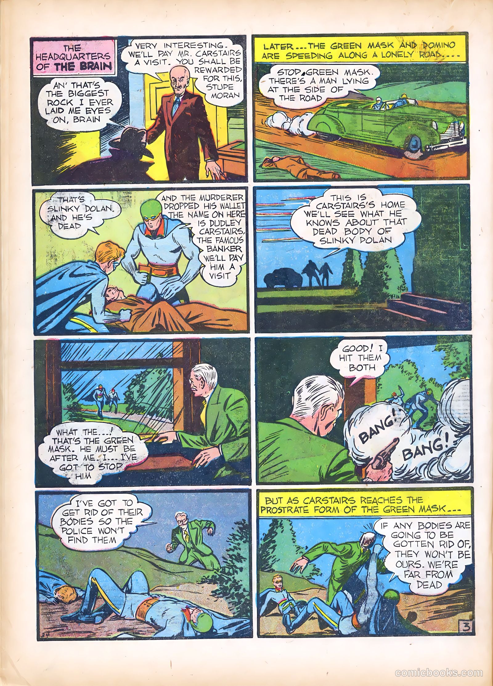 The Green Mask #3 (1940) — page 37 of 67