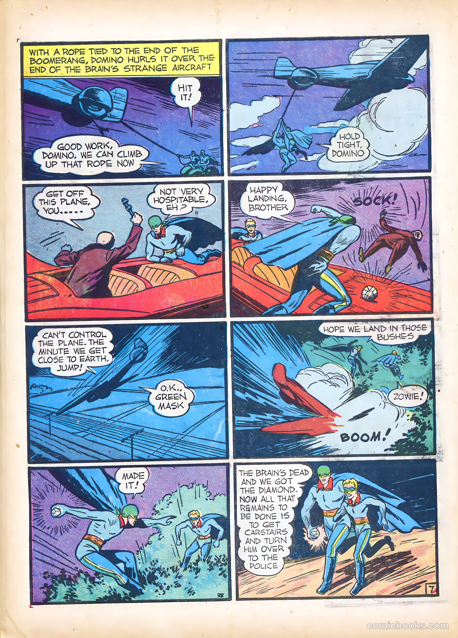 The Green Mask #3 (1940) — page 41 of 67