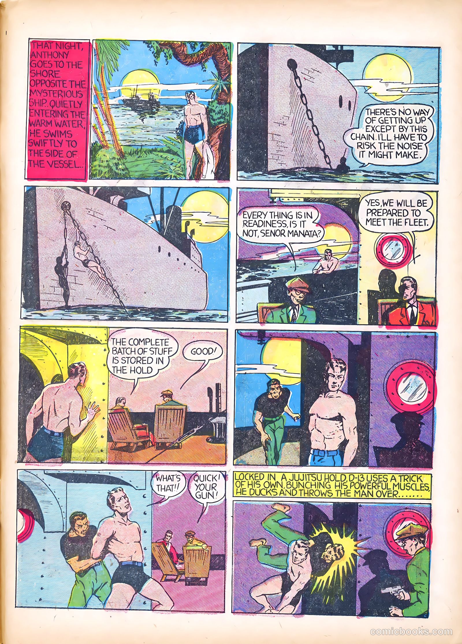 The Green Mask #3 (1940) — page 56 of 67