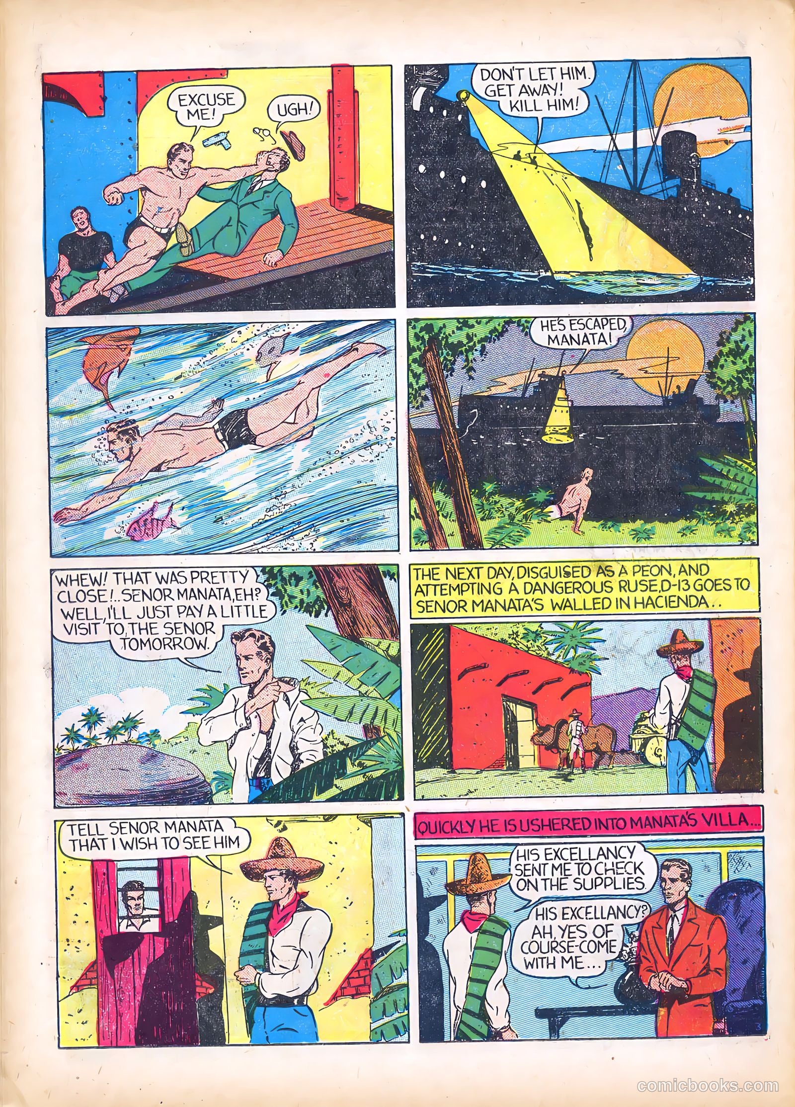 The Green Mask #3 (1940) — page 57 of 67