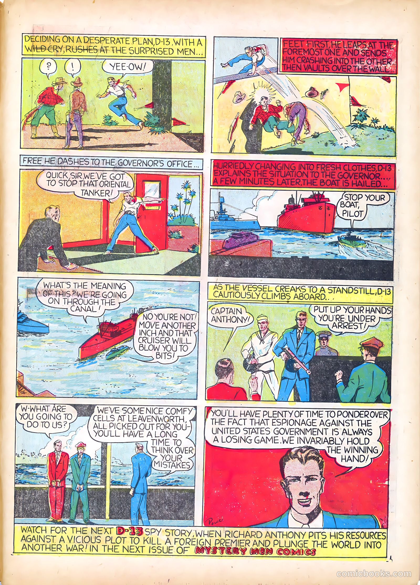 The Green Mask #3 (1940) — page 60 of 67