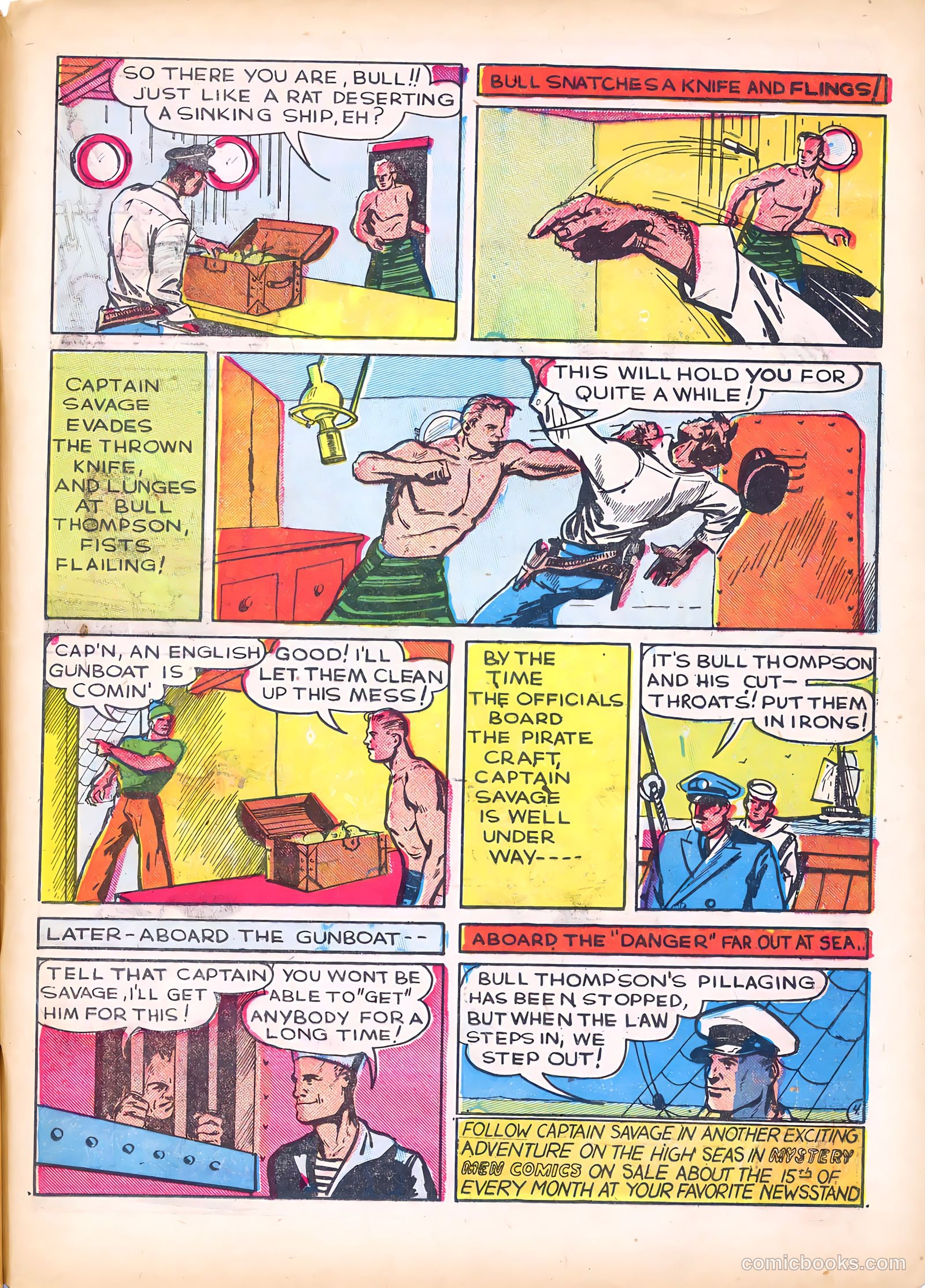 The Green Mask #3 (1940) — page 64 of 67