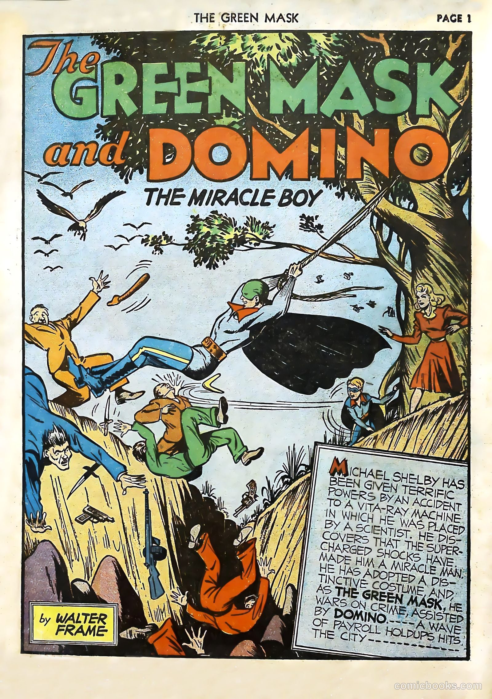 The Green Mask #4 (1941) — page 3 of 68