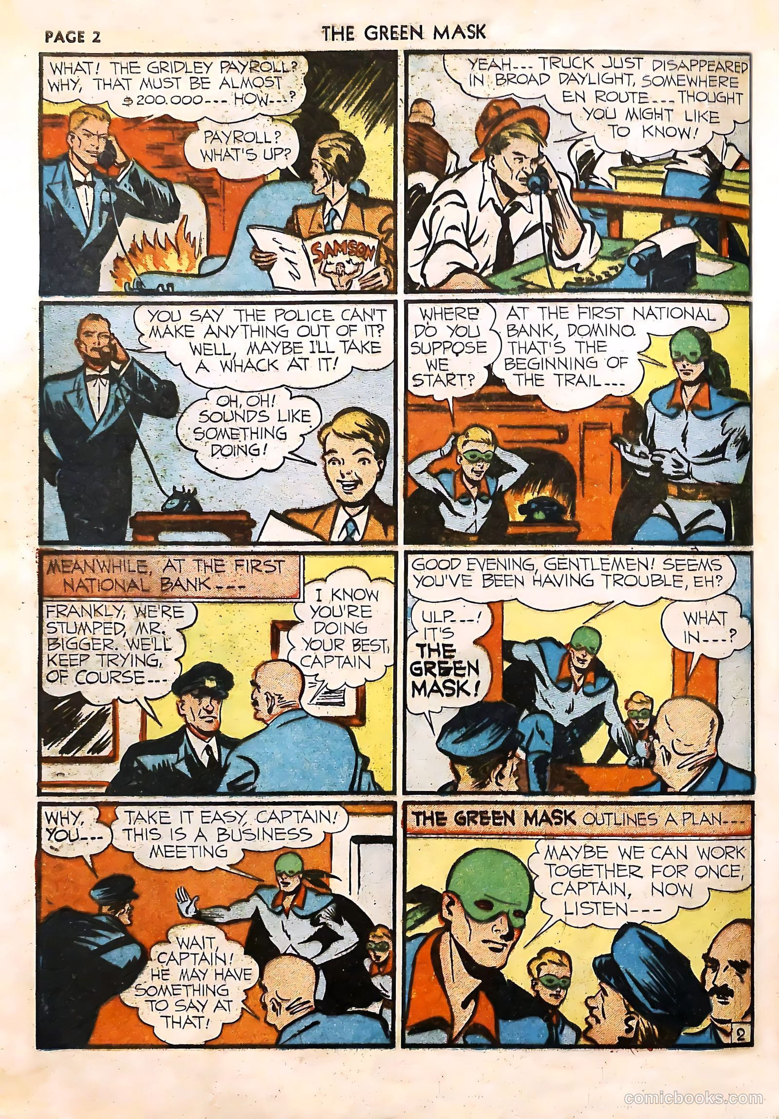 The Green Mask #4 (1941) — page 4 of 68