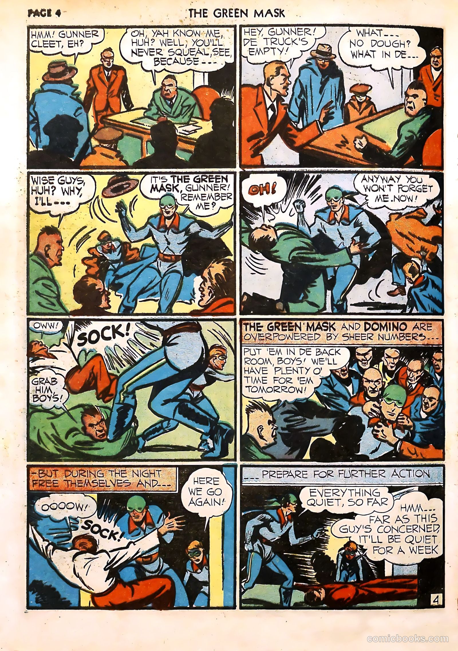The Green Mask #4 (1941) — page 6 of 68