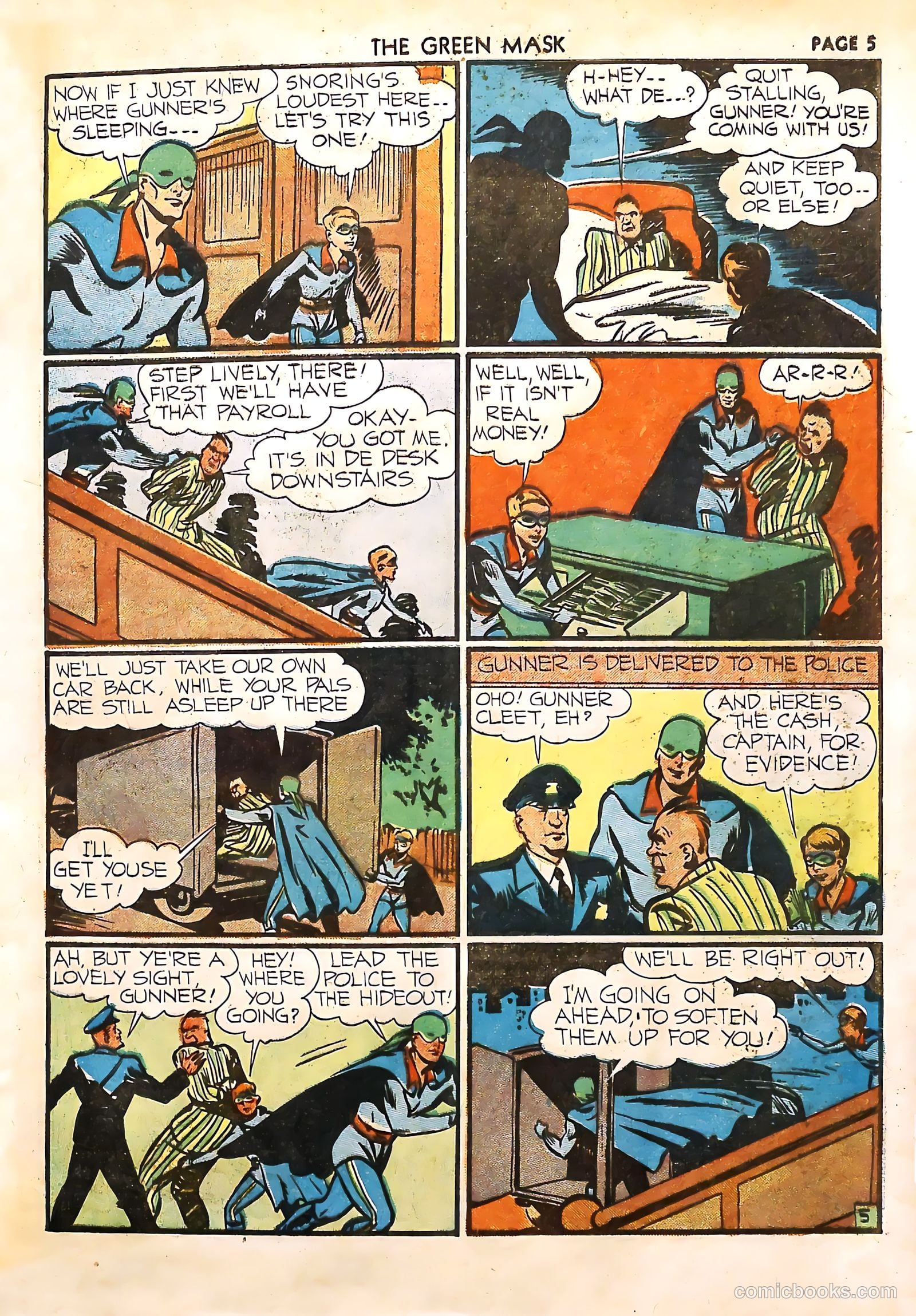 The Green Mask #4 (1941) — page 7 of 68