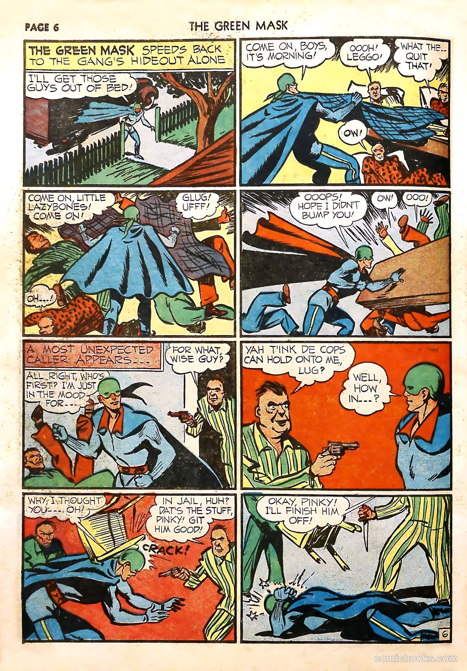The Green Mask #4 (1941) — page 8 of 68