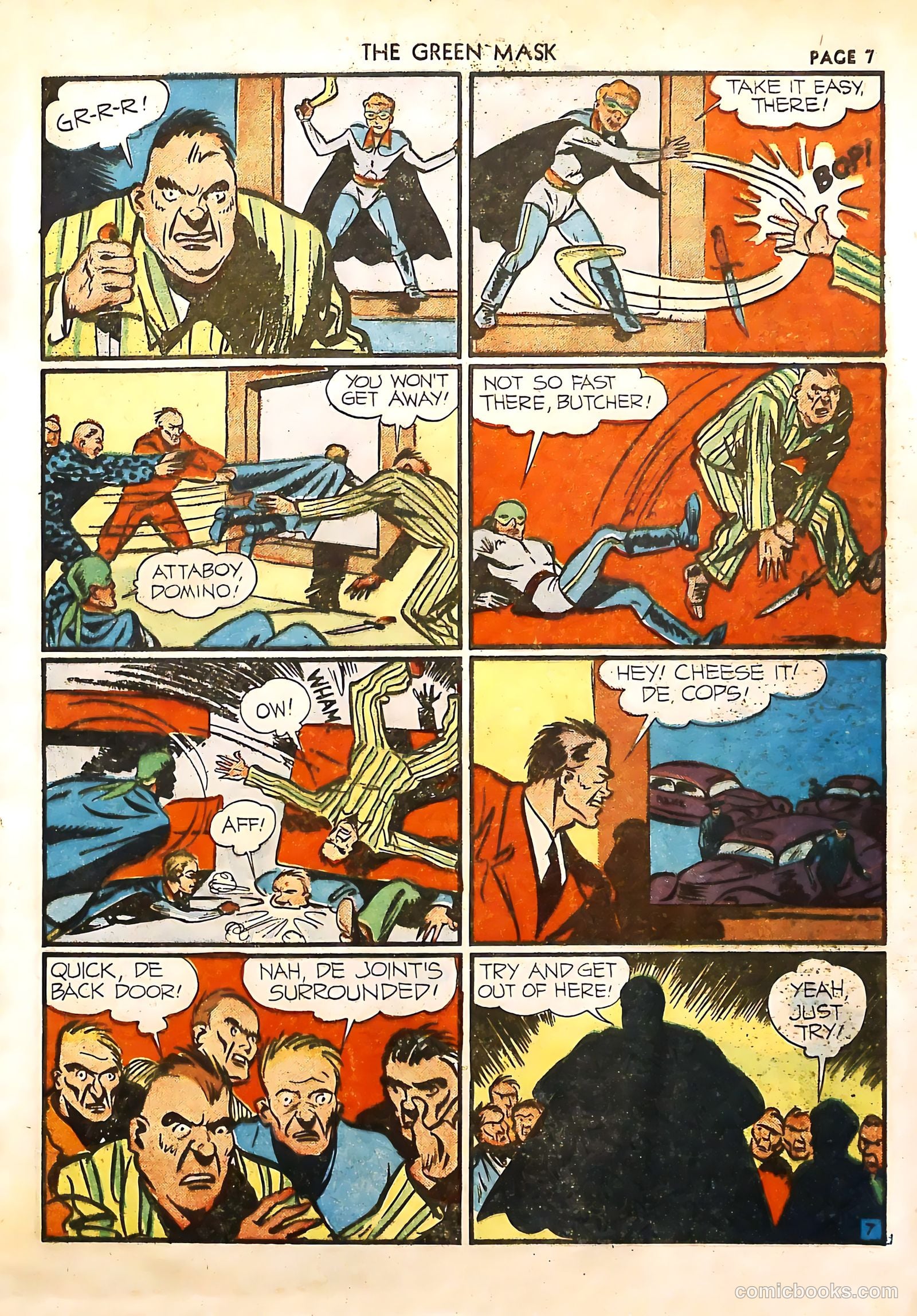 The Green Mask #4 (1941) — page 9 of 68
