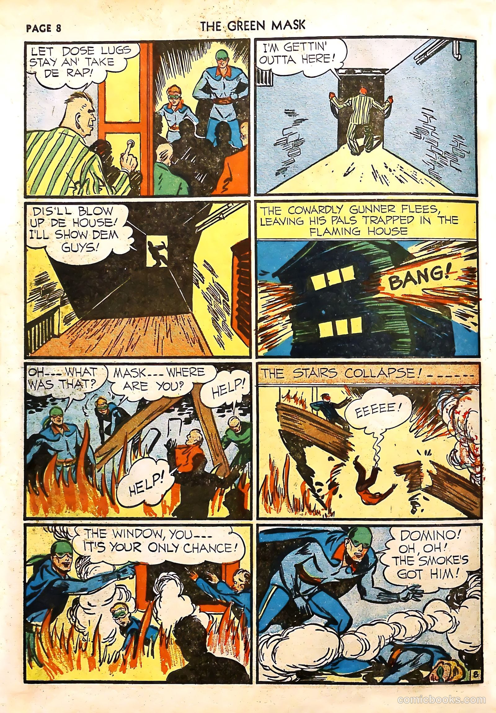 The Green Mask #4 (1941) — page 10 of 68