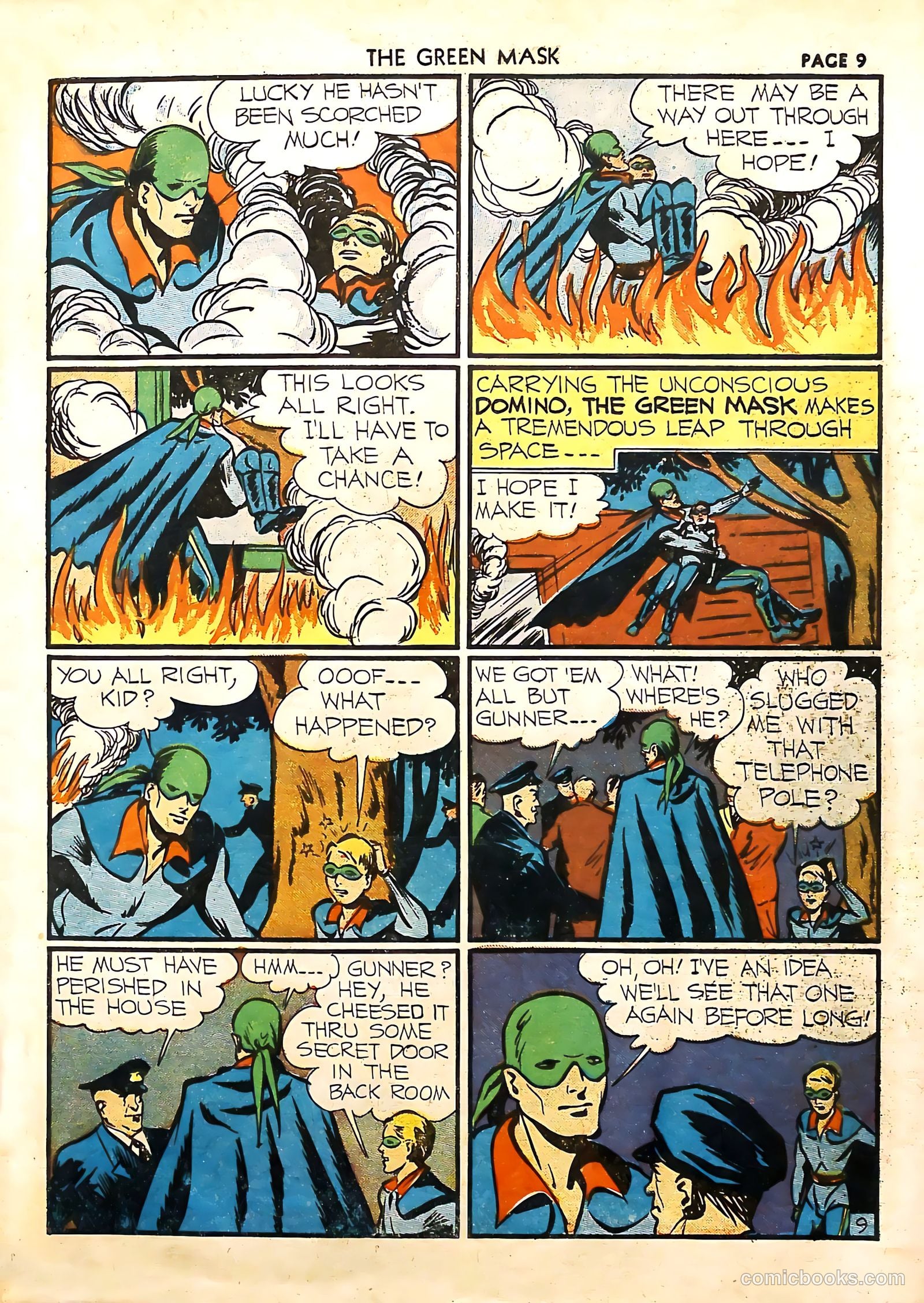 The Green Mask #4 (1941) — page 11 of 68