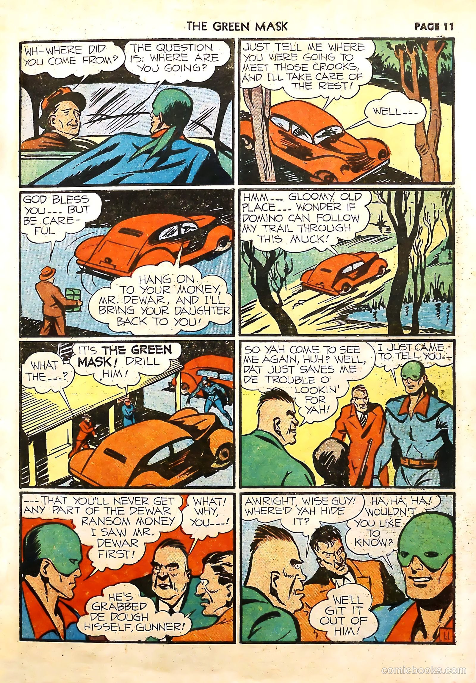 The Green Mask #4 (1941) — page 13 of 68