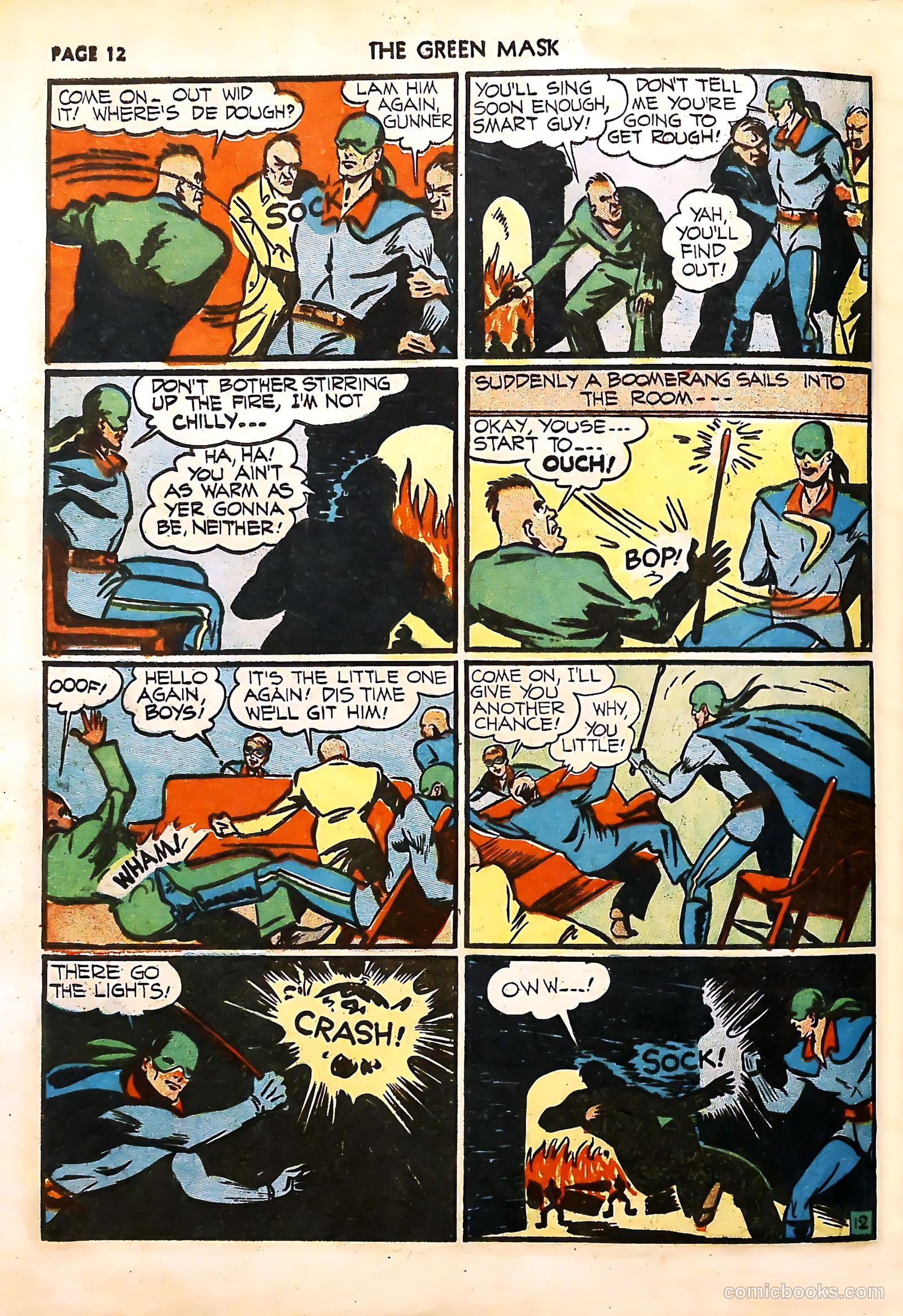 The Green Mask #4 (1941) — page 14 of 68
