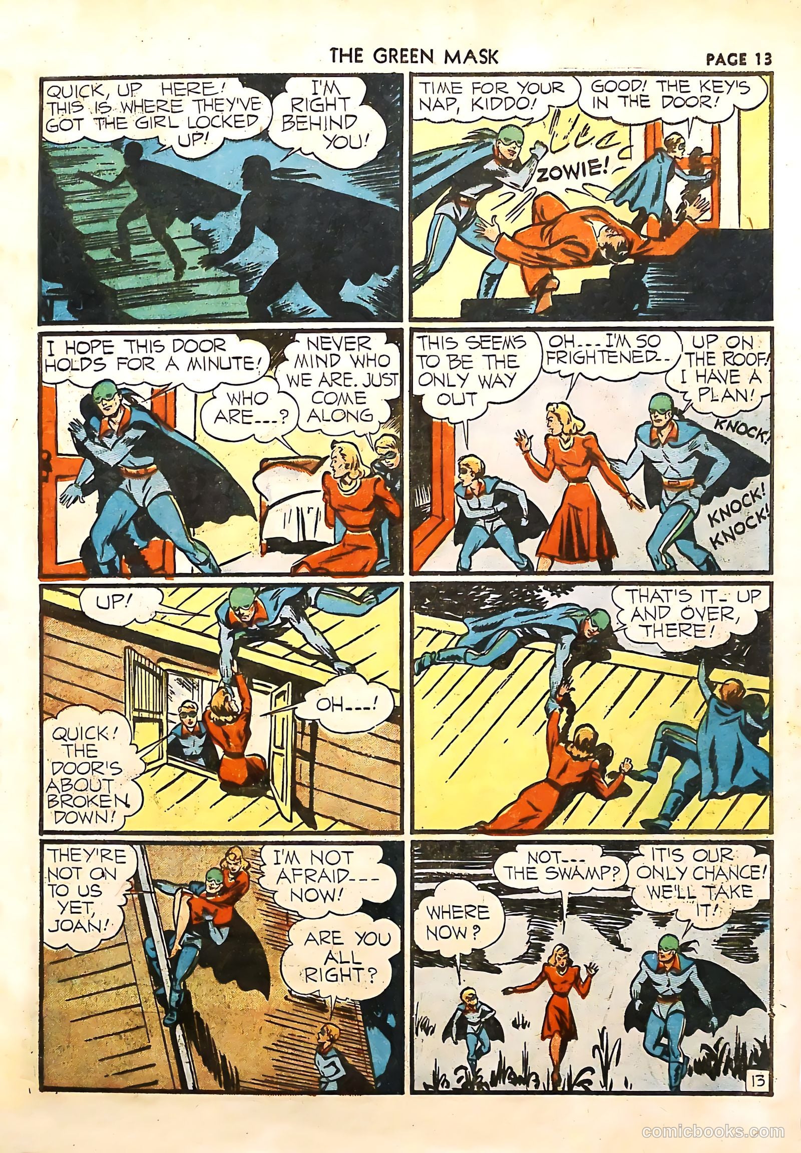The Green Mask #4 (1941) — page 15 of 68