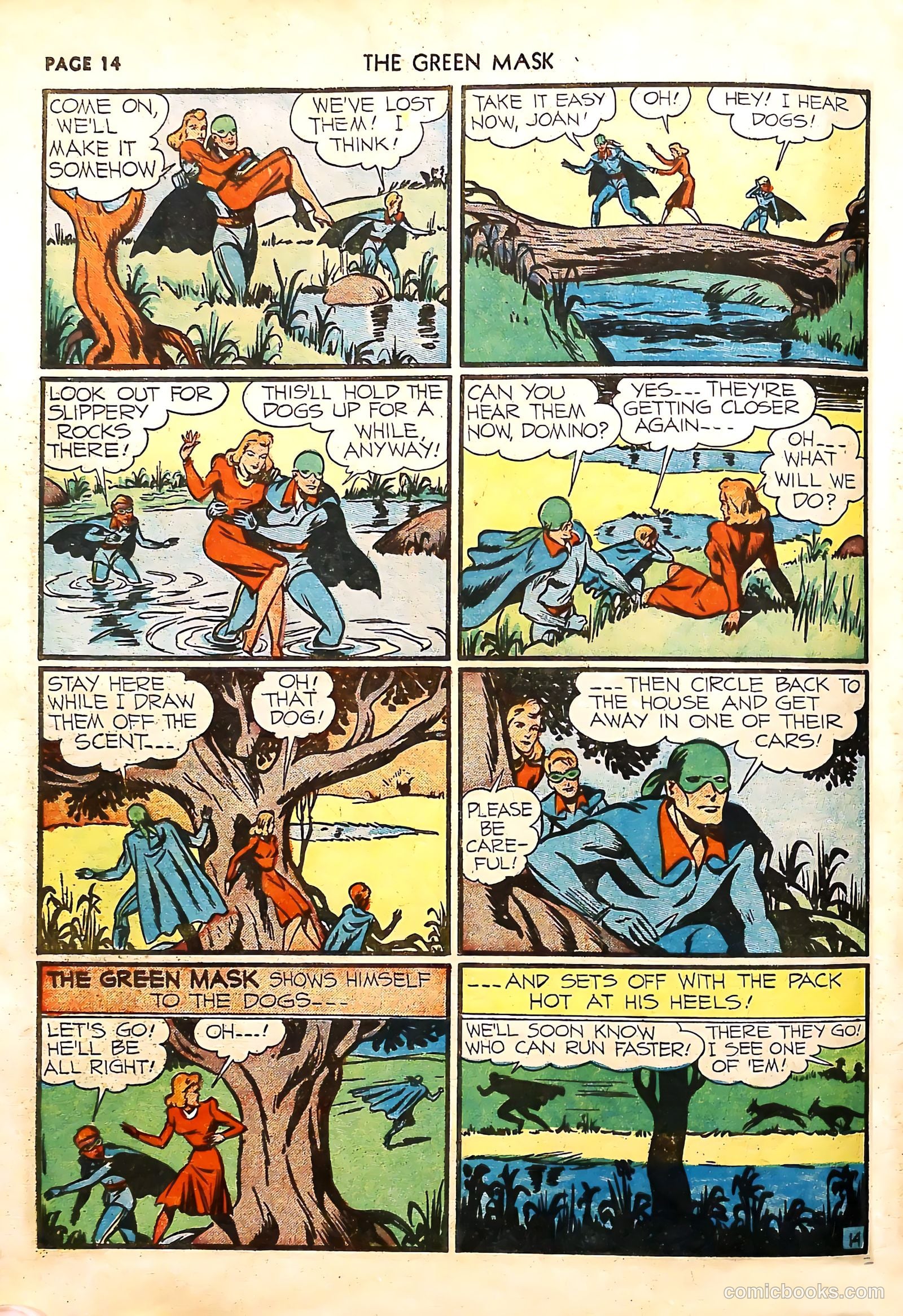 The Green Mask #4 (1941) — page 16 of 68