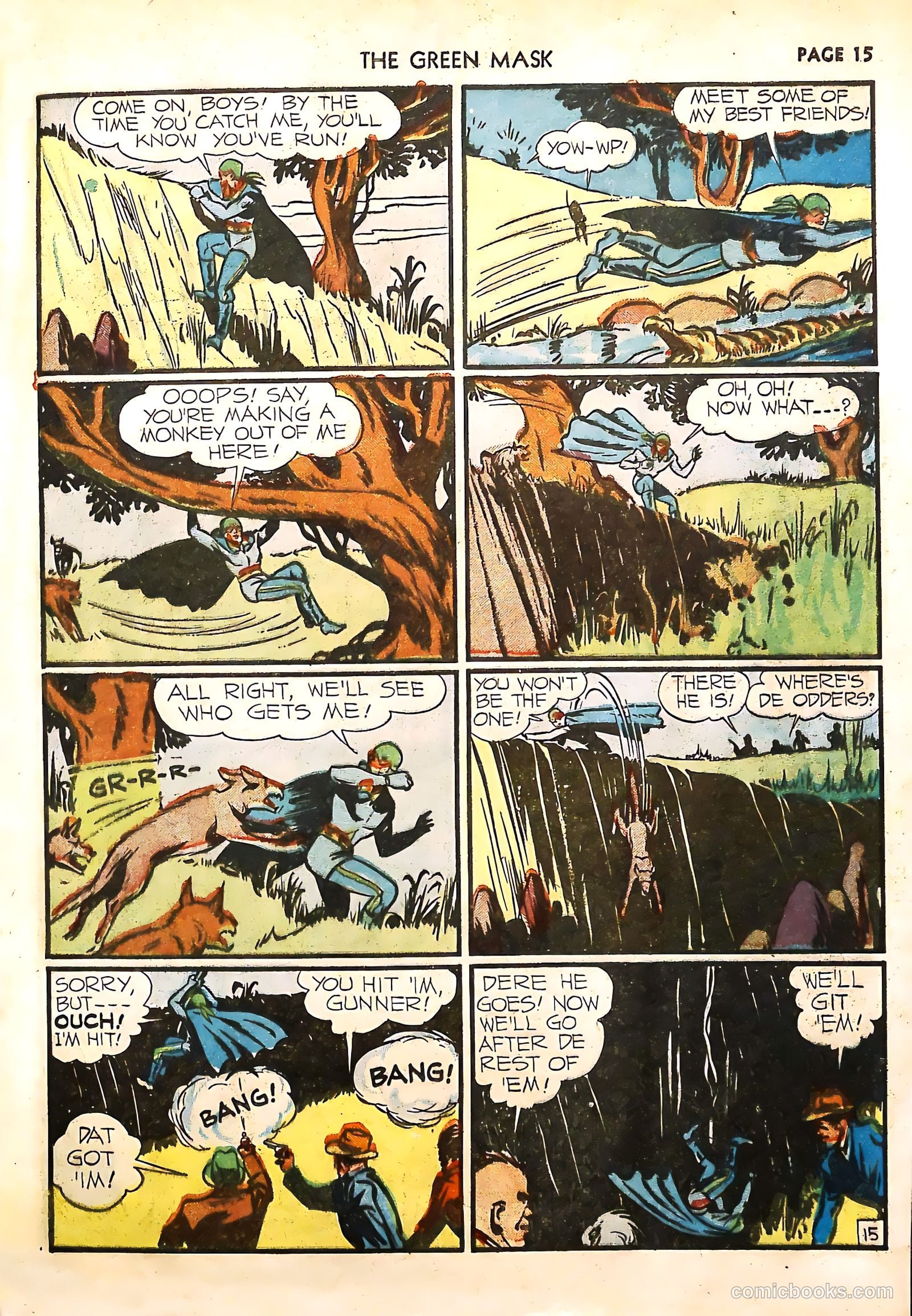 The Green Mask #4 (1941) — page 17 of 68