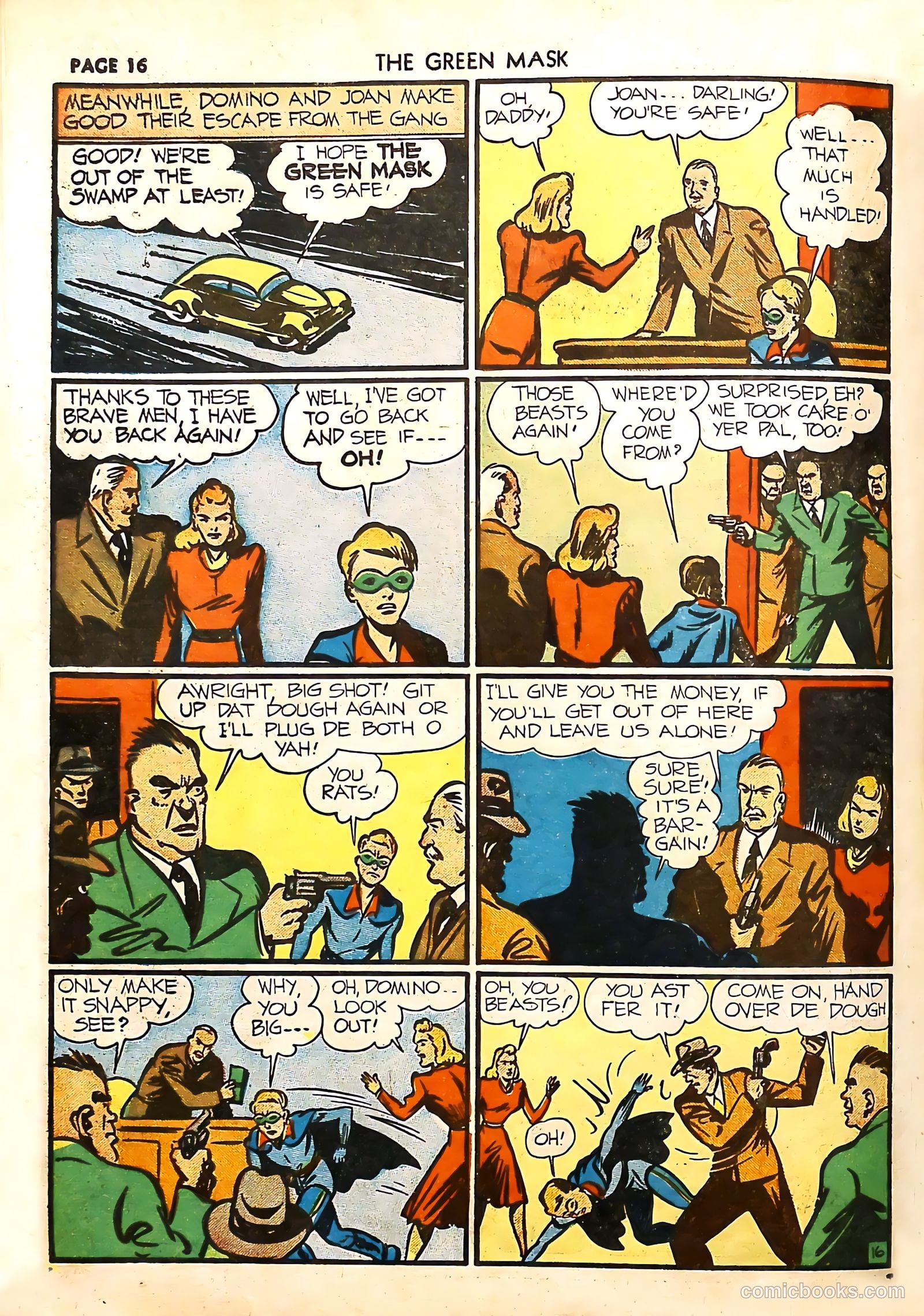 The Green Mask #4 (1941) — page 18 of 68