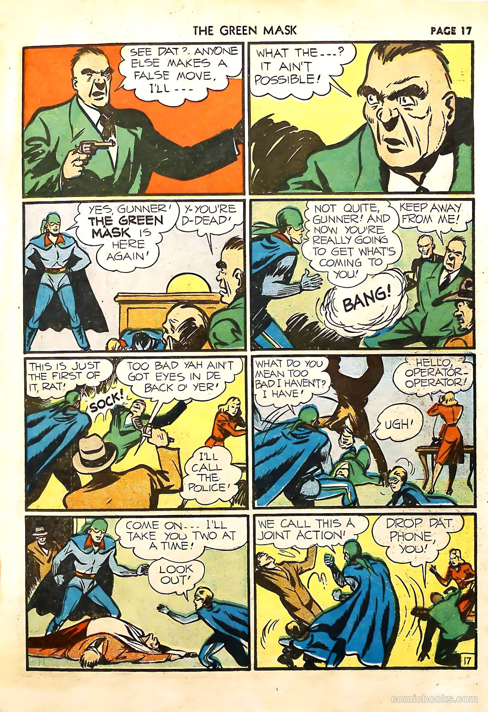 The Green Mask #4 (1941) — page 19 of 68