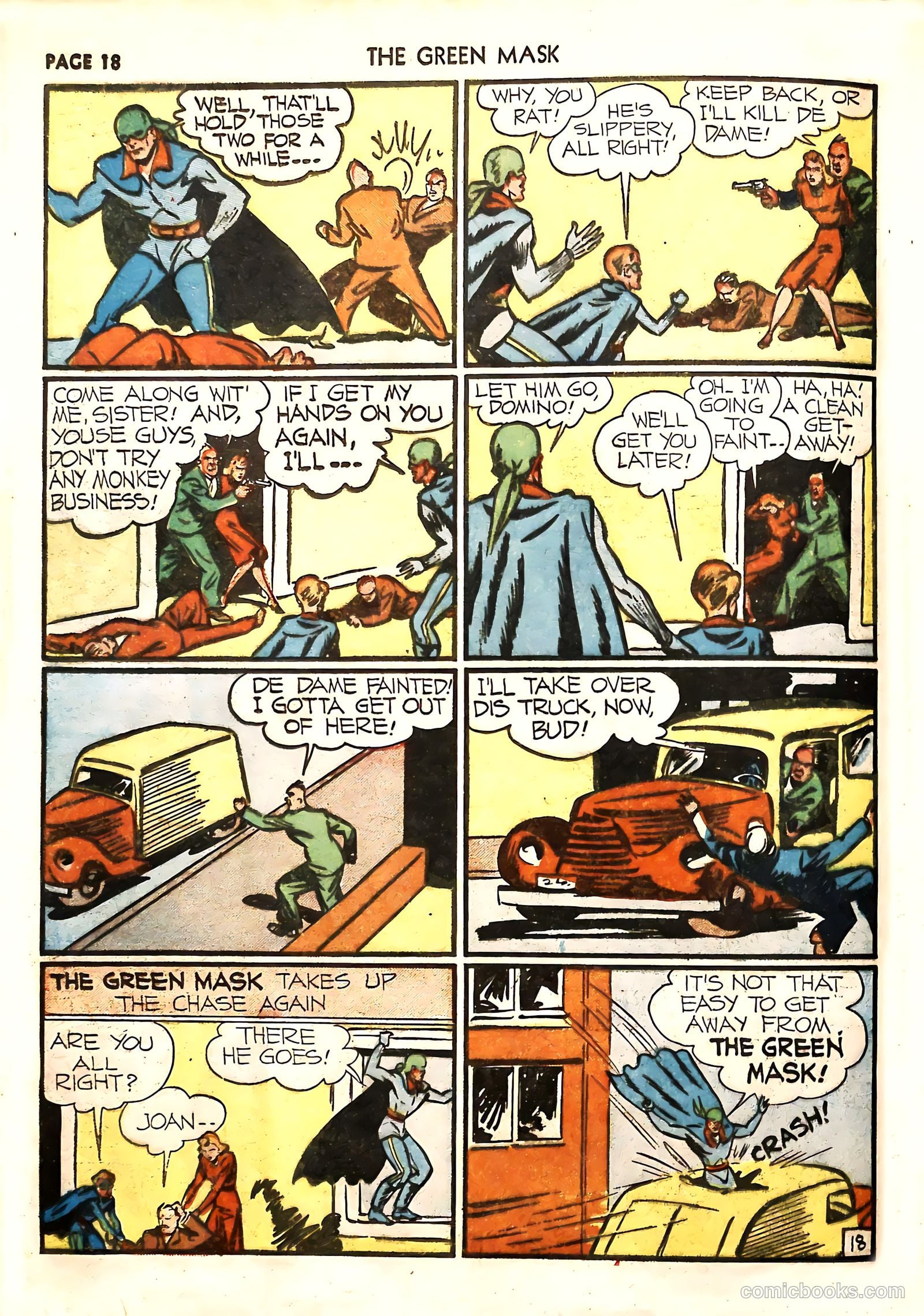 The Green Mask #4 (1941) — page 20 of 68