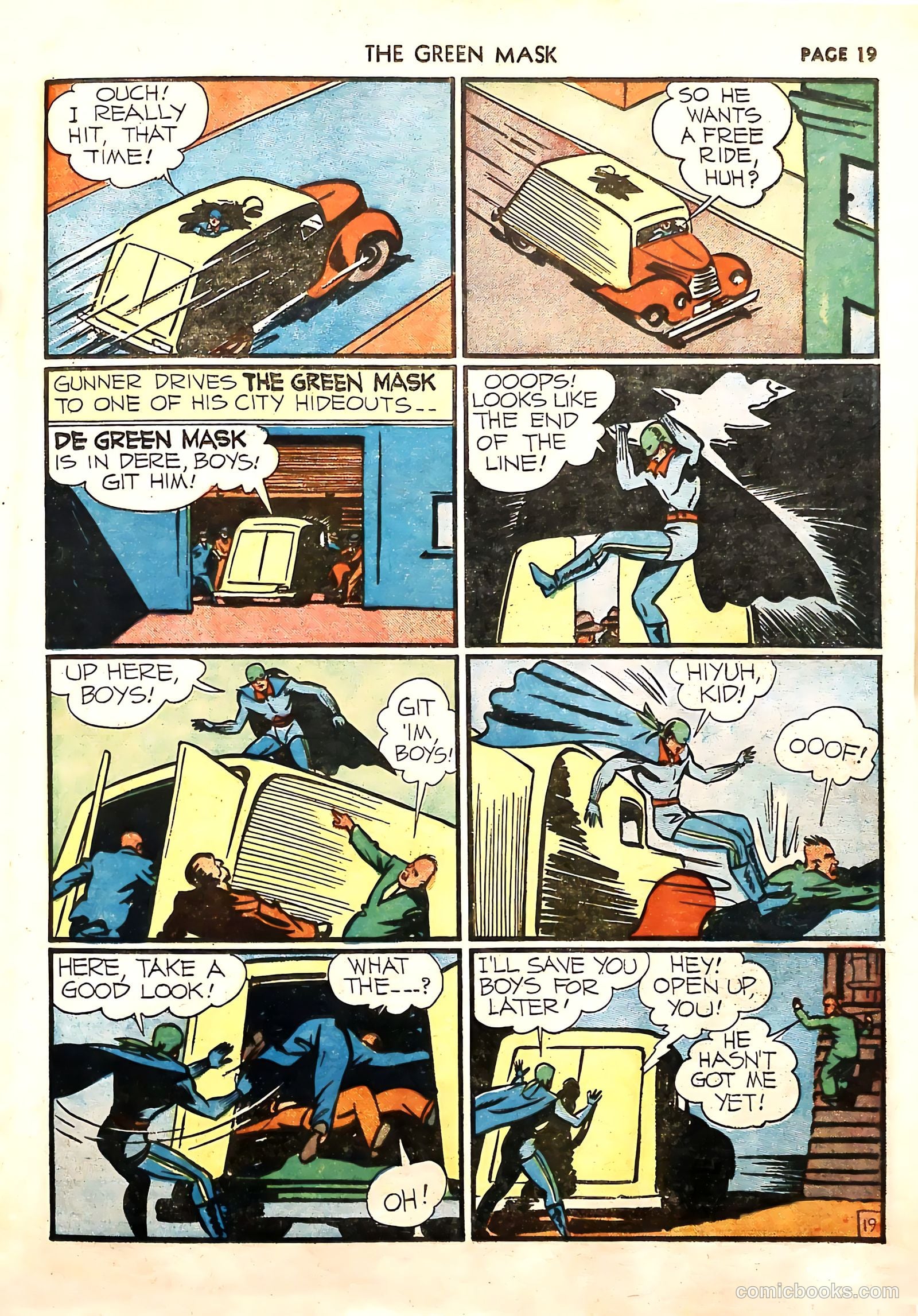 The Green Mask #4 (1941) — page 21 of 68