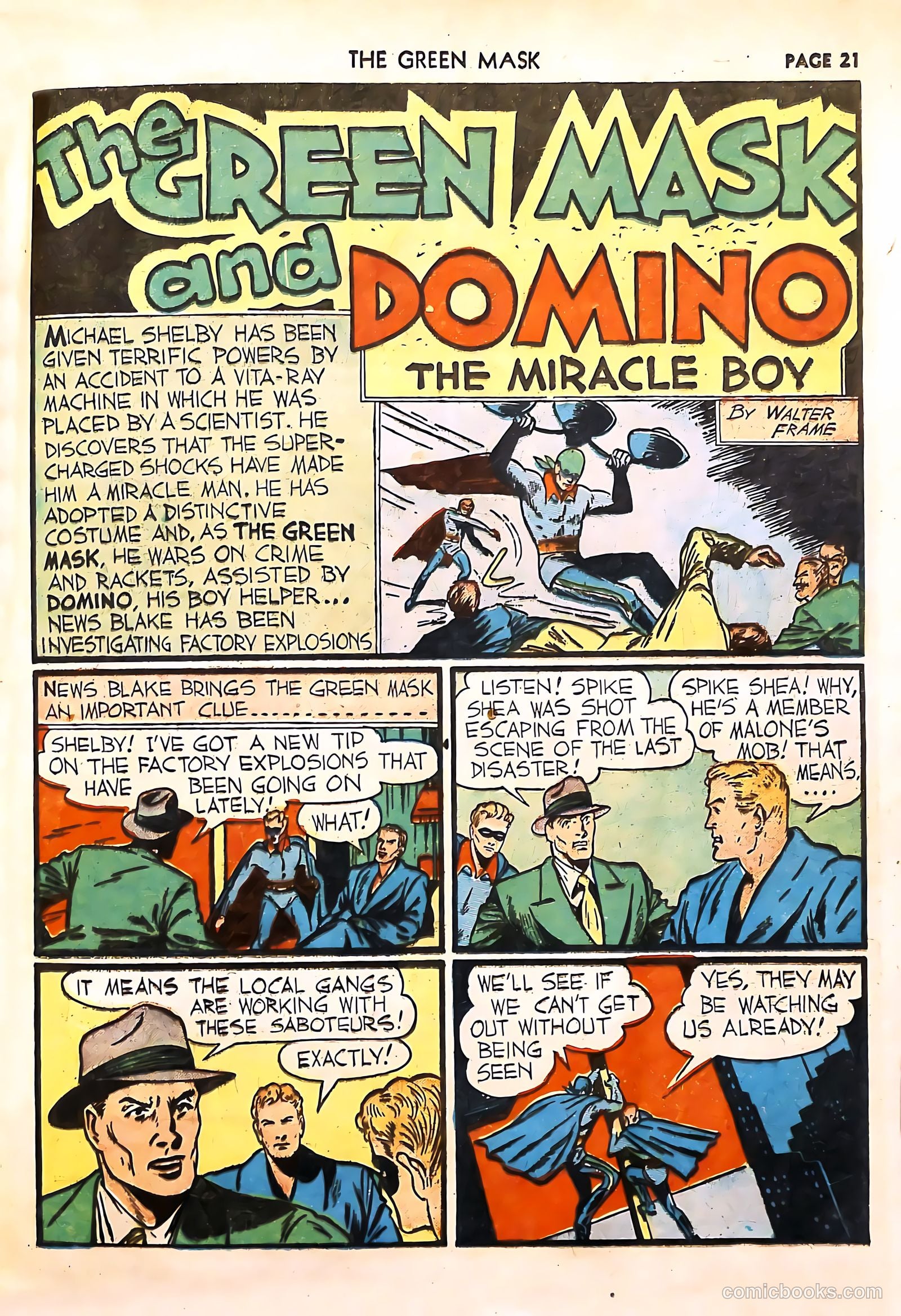 The Green Mask #4 (1941) — page 23 of 68