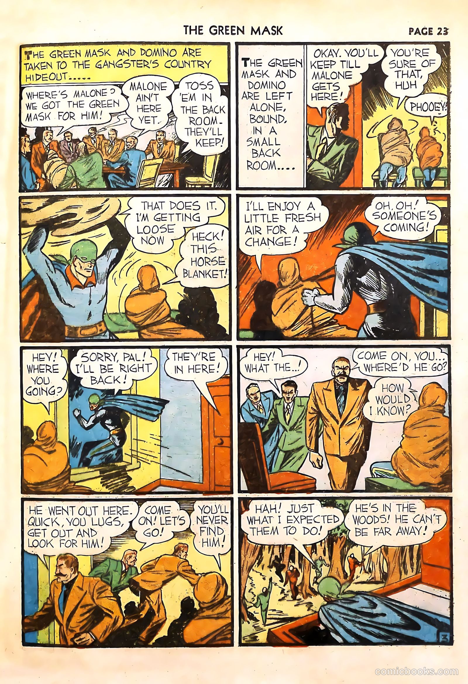 The Green Mask #4 (1941) — page 25 of 68