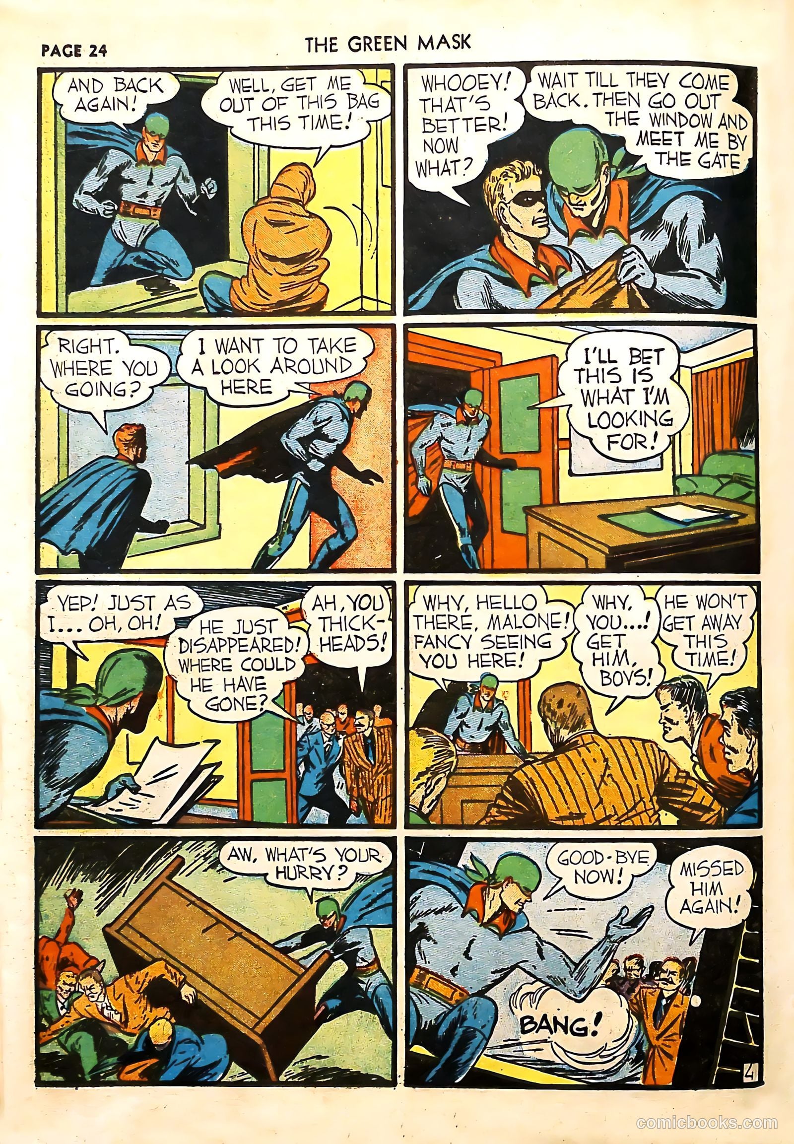 The Green Mask #4 (1941) — page 26 of 68